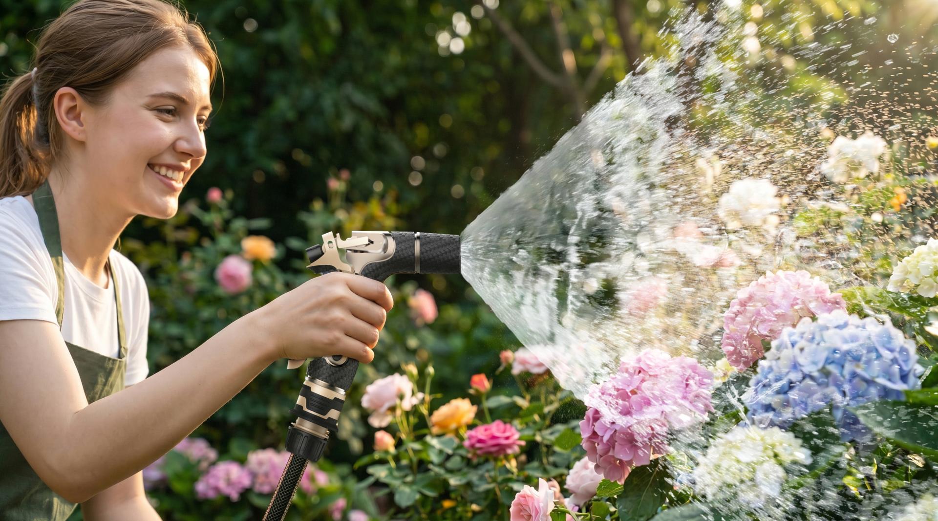 London Design Awards Winner - Legend of Carbon – Premium Ergonomic Garden Spray Nozzle