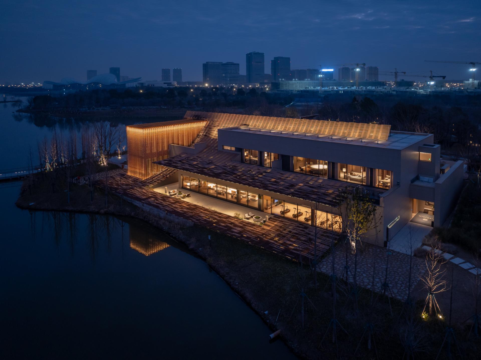 London Design Awards Winner - Zilang Lake Pavilion | Light Grown from Structure