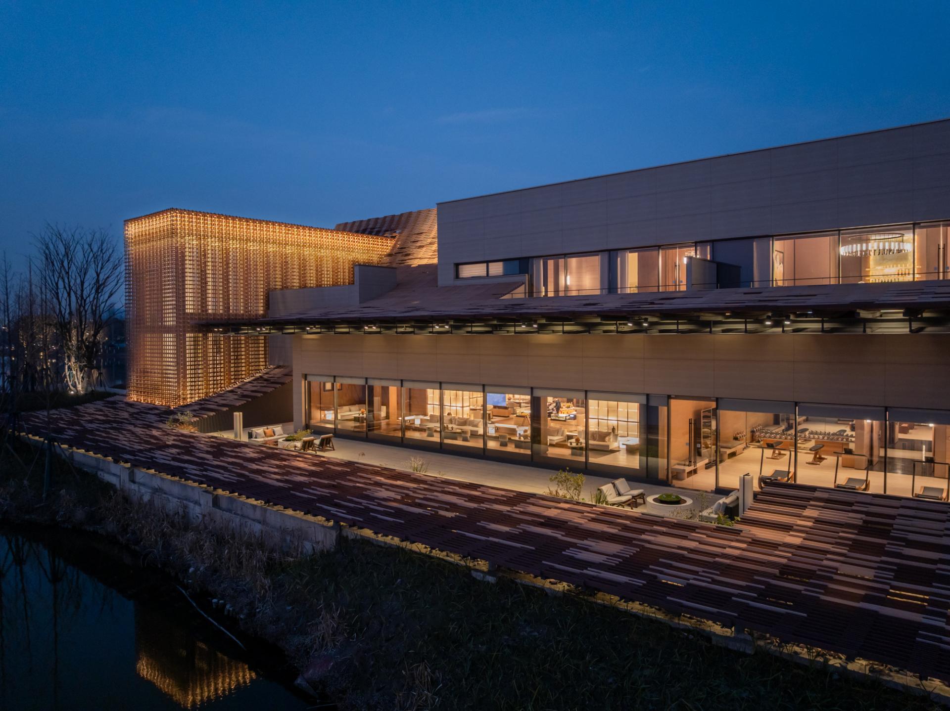 London Design Awards Winner - Zilang Lake Pavilion | Light Grown from Structure