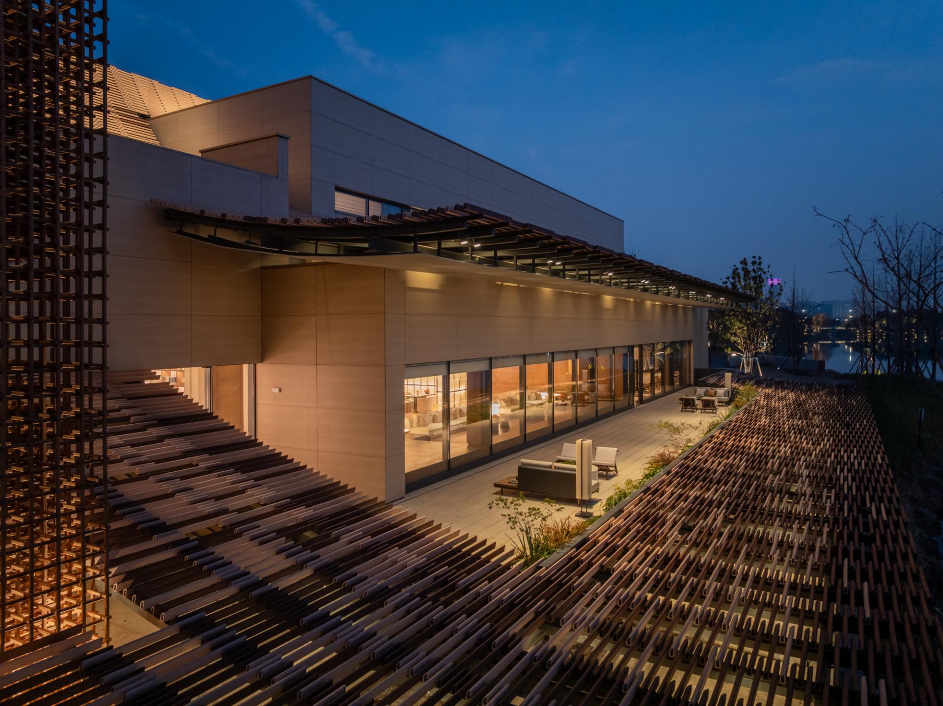 London Design Awards Winner - Zilang Lake Pavilion | Light Grown from Structure