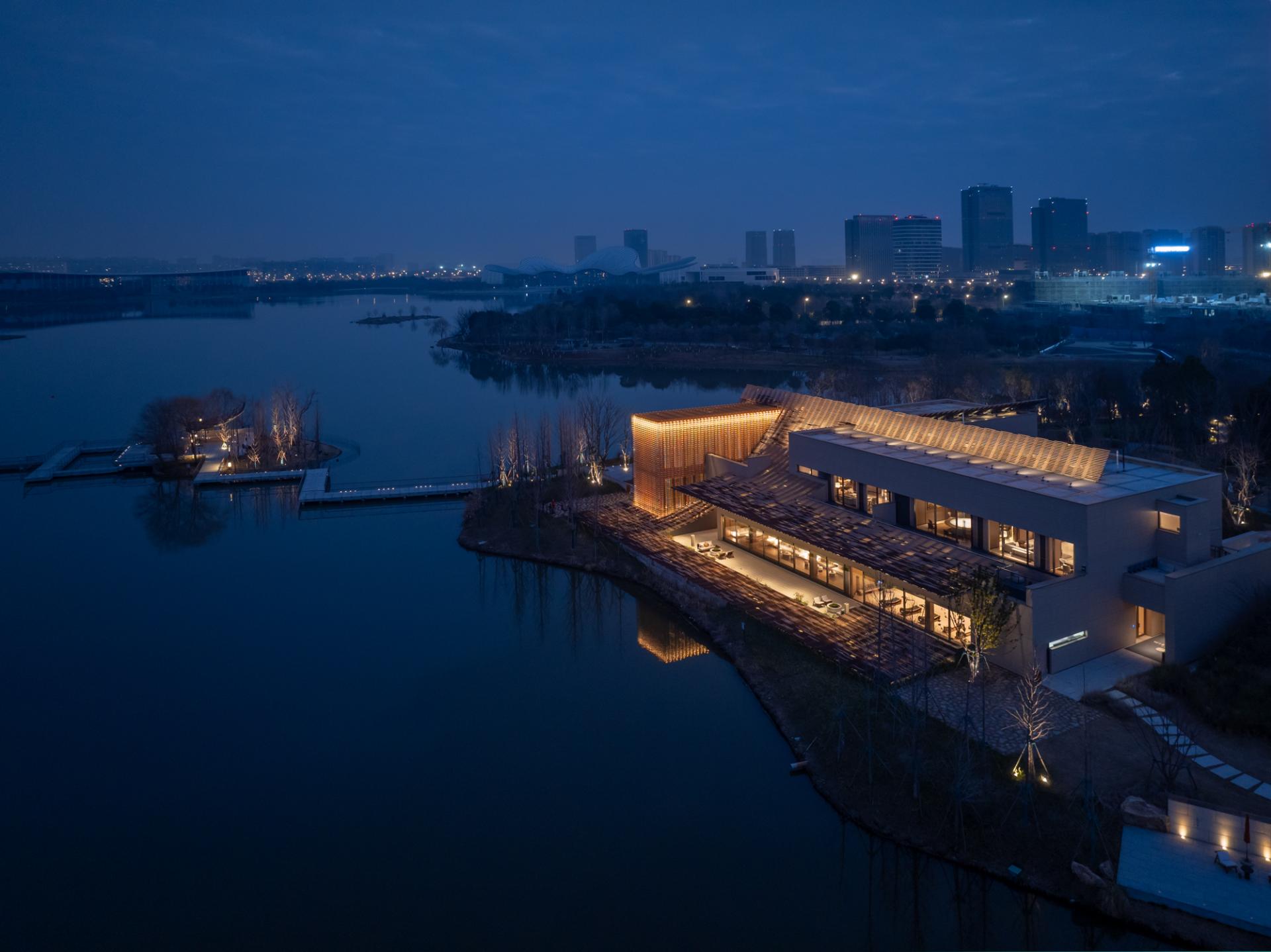 London Design Awards Winner - Zilang Lake Pavilion | Light Grown from Structure