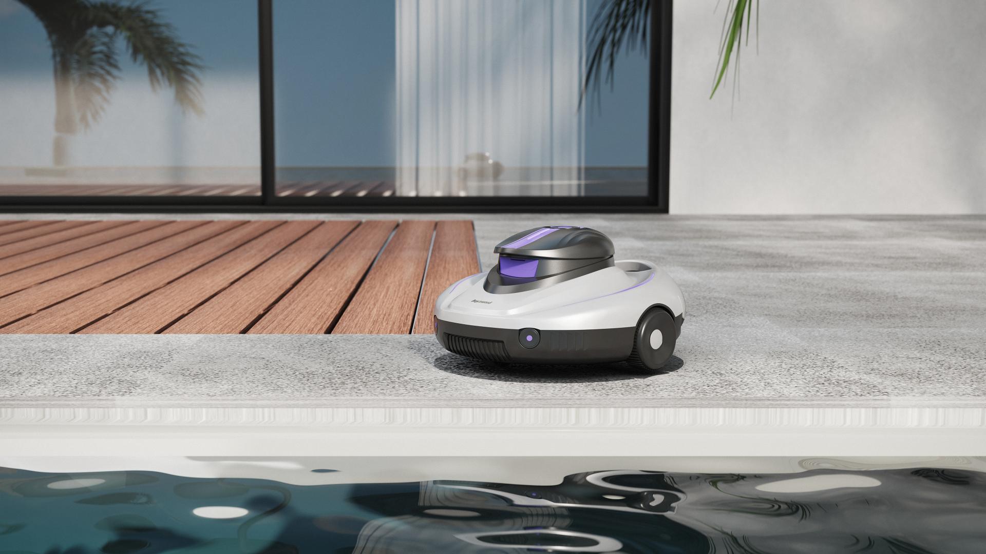 London Design Awards Winner - Aquasoul Pool Cleaning Robot