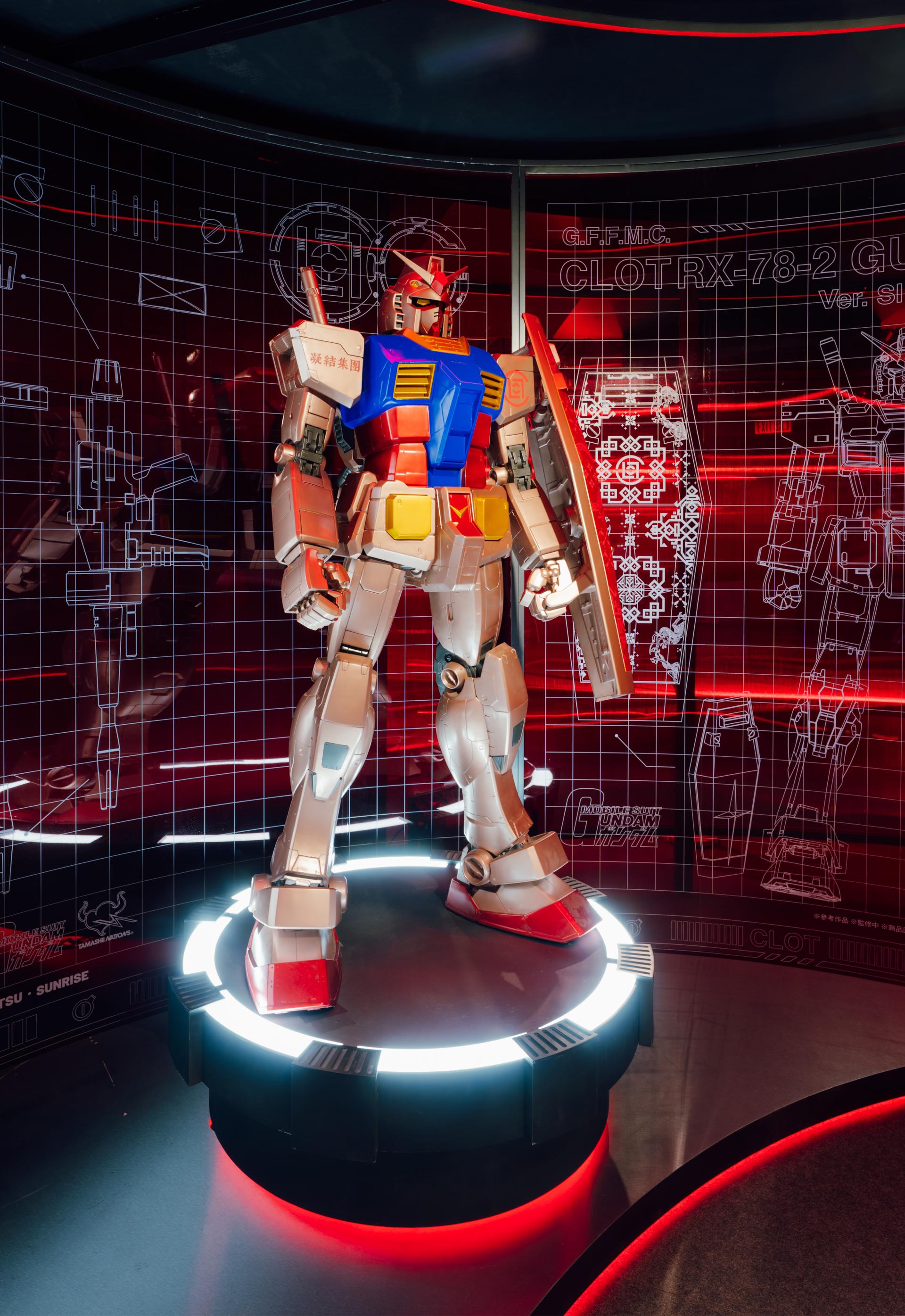 London Design Awards Winner - CLOT x GUNDAM Exhibition Booth Design