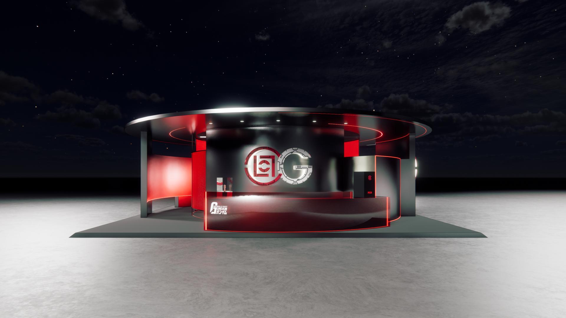 London Design Awards Winner - CLOT x GUNDAM Exhibition Booth Design
