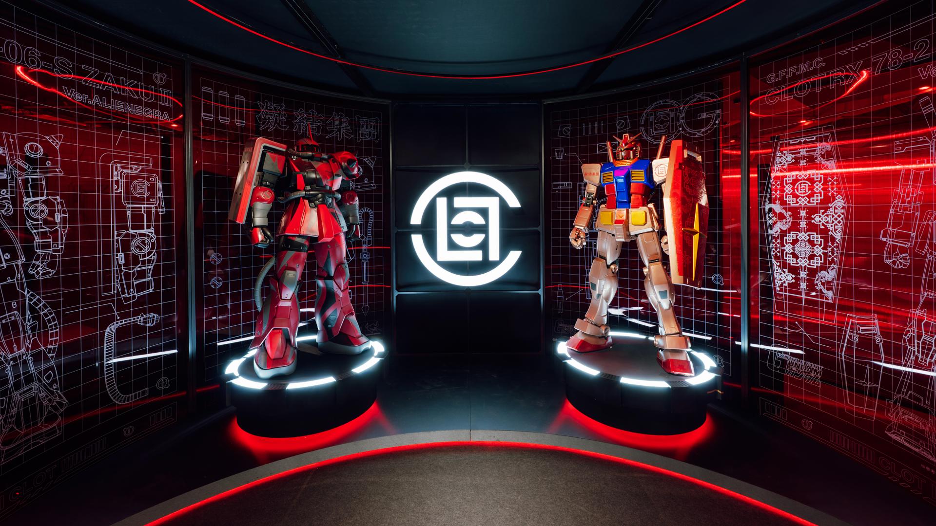 London Design Awards Winner - CLOT x GUNDAM Exhibition Booth Design