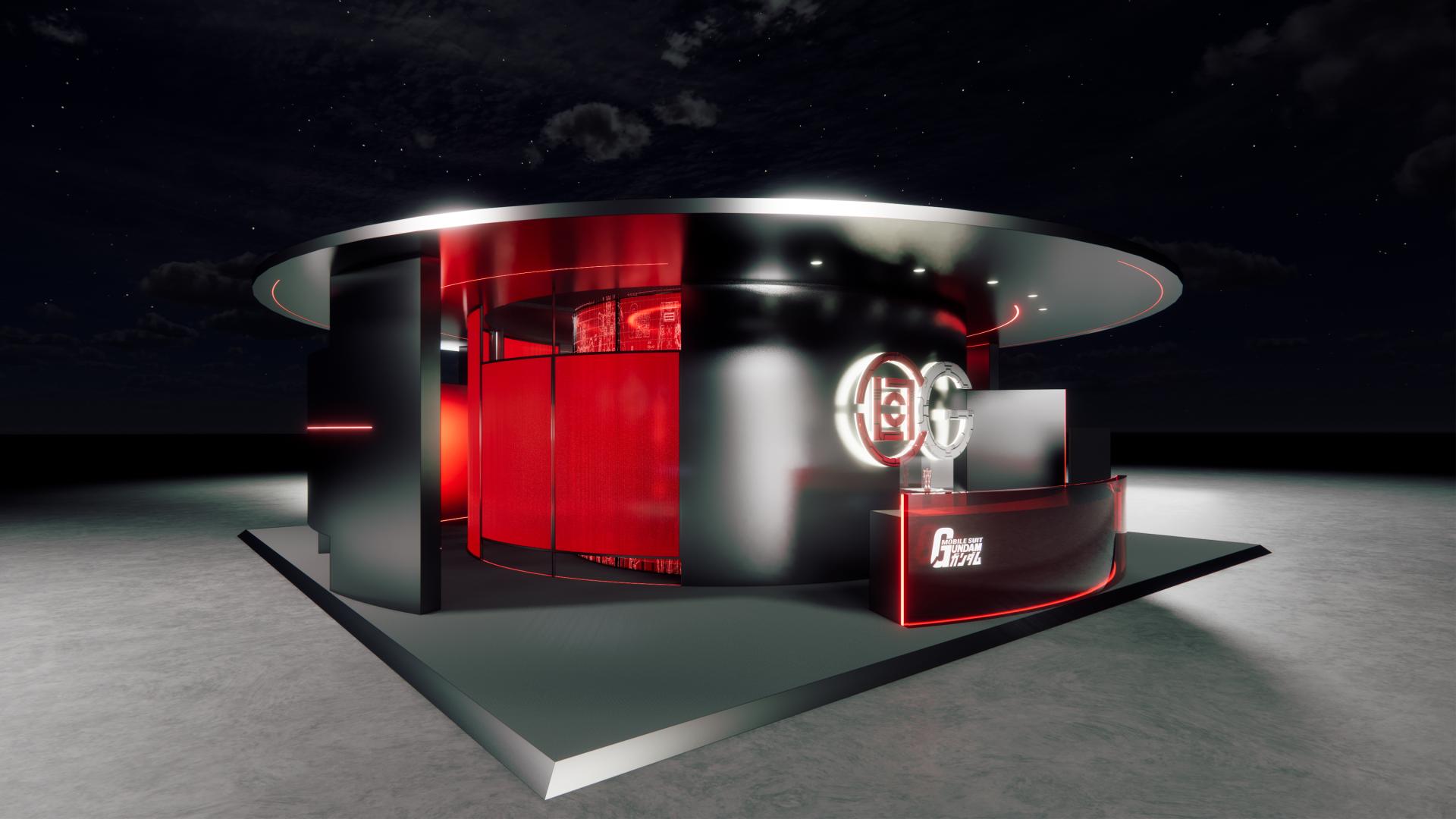 London Design Awards Winner - CLOT x GUNDAM Exhibition Booth Design