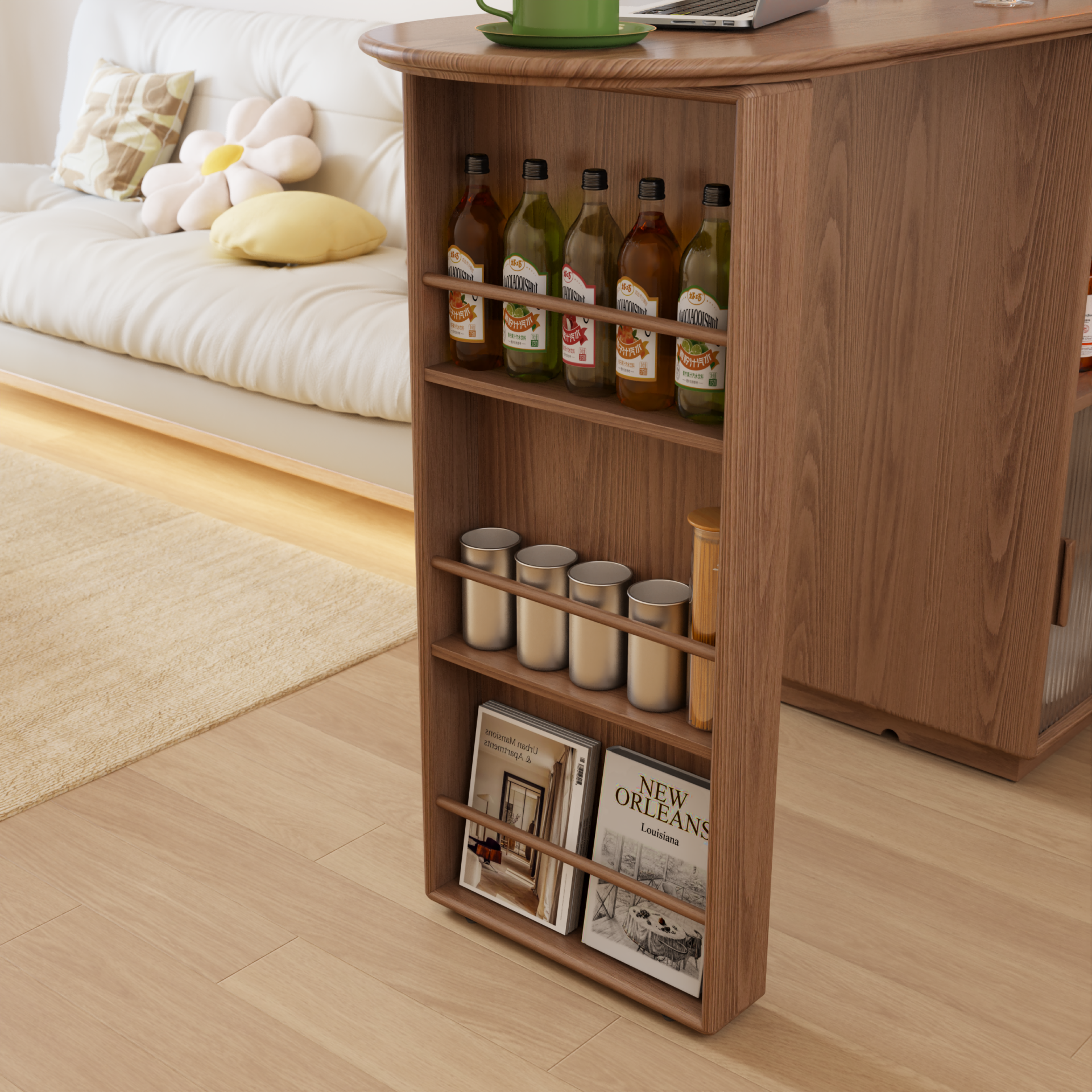 London Design Awards Winner - Solid Wood Bar Counter