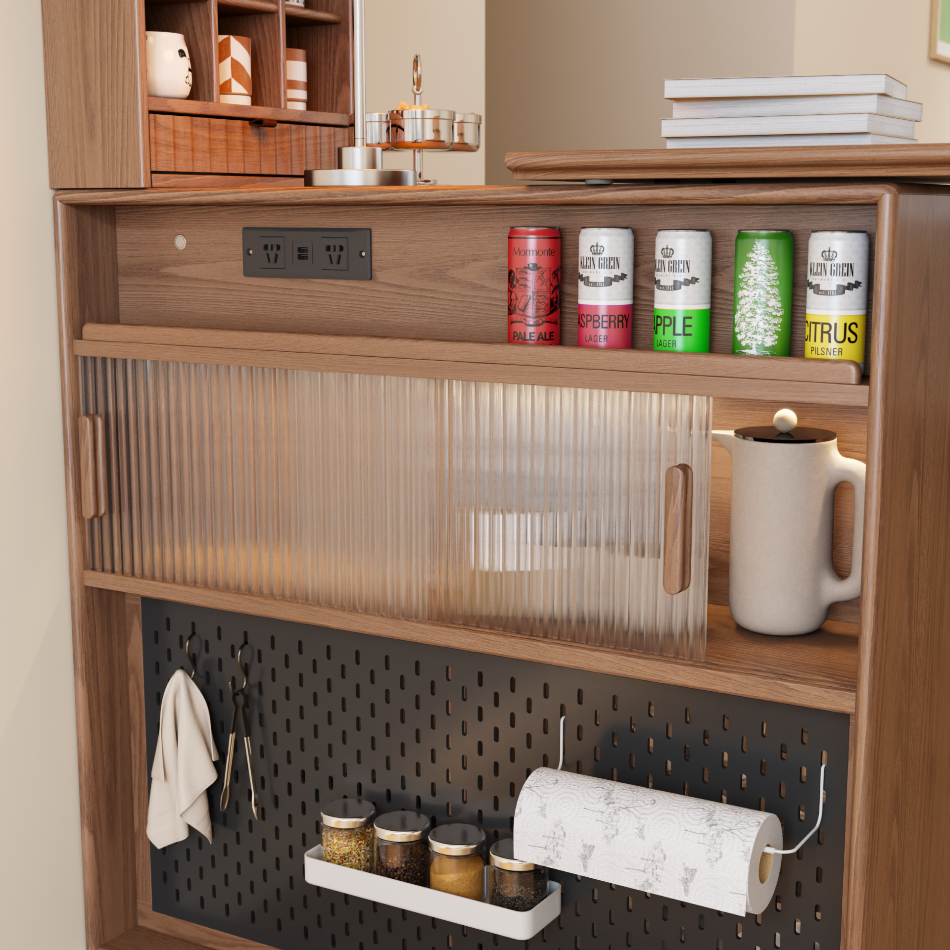 London Design Awards Winner - Solid Wood Bar Counter