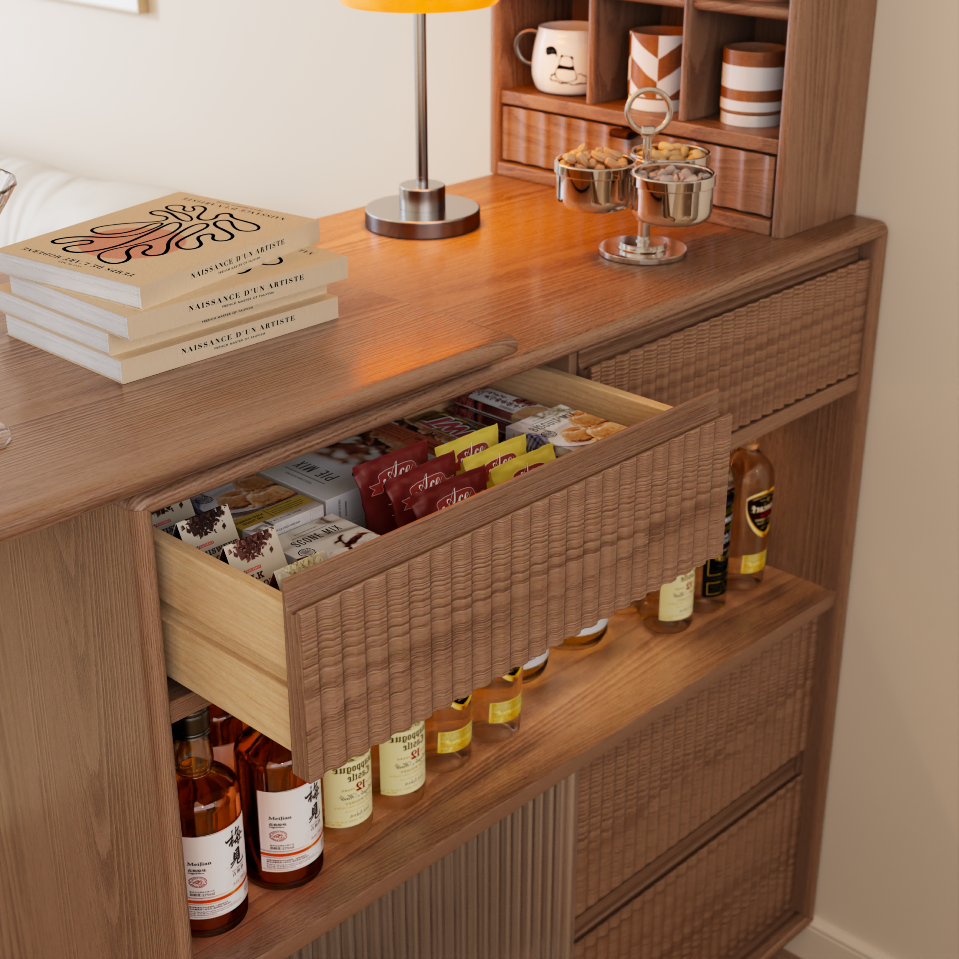 London Design Awards Winner - Solid Wood Bar Counter