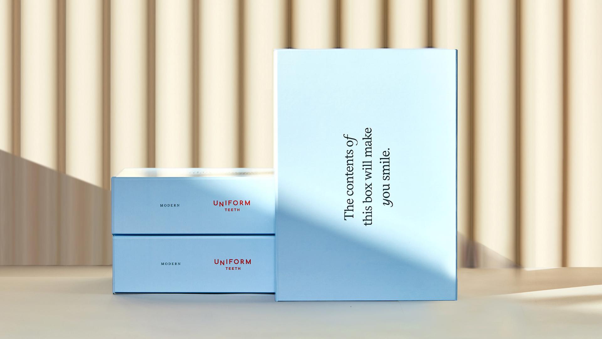 London Design Awards Winner - Uniform Teeth Clear Aligner Packaging