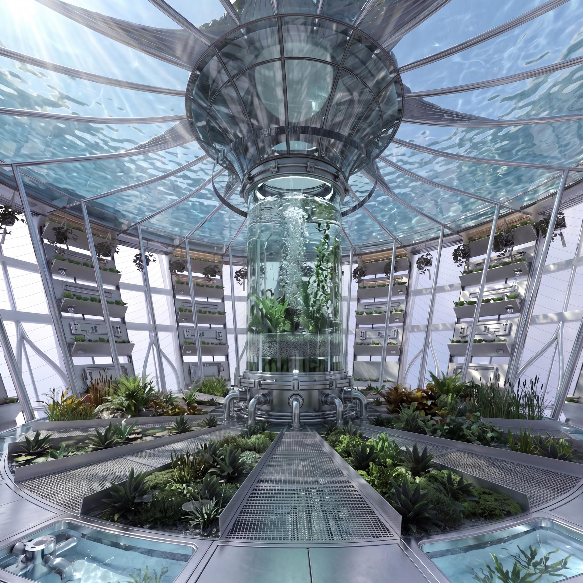 London Design Awards Winner - Governors Island Self-Sustaining Micro Ecological Island