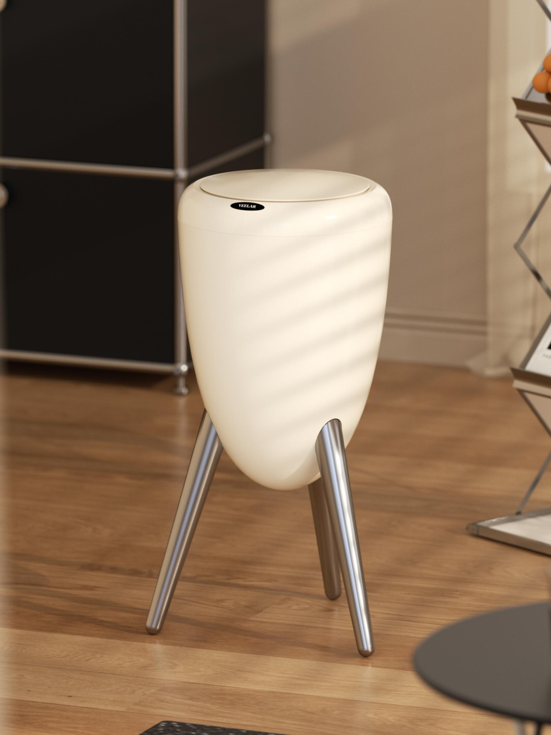 London Design Awards Winner - Tripod Strawberry Smart Sensor Trash Can