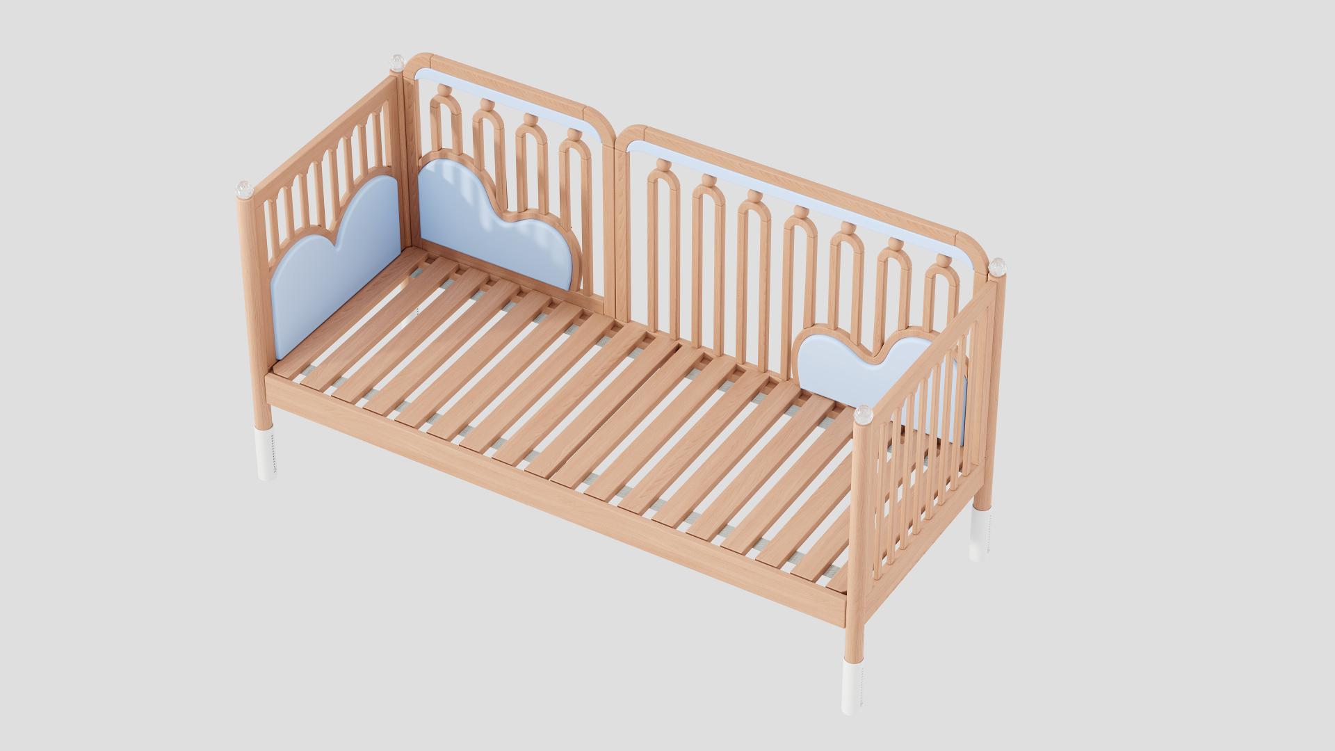 London Design Awards Winner -  Segmented Kinetic Cloud Bed