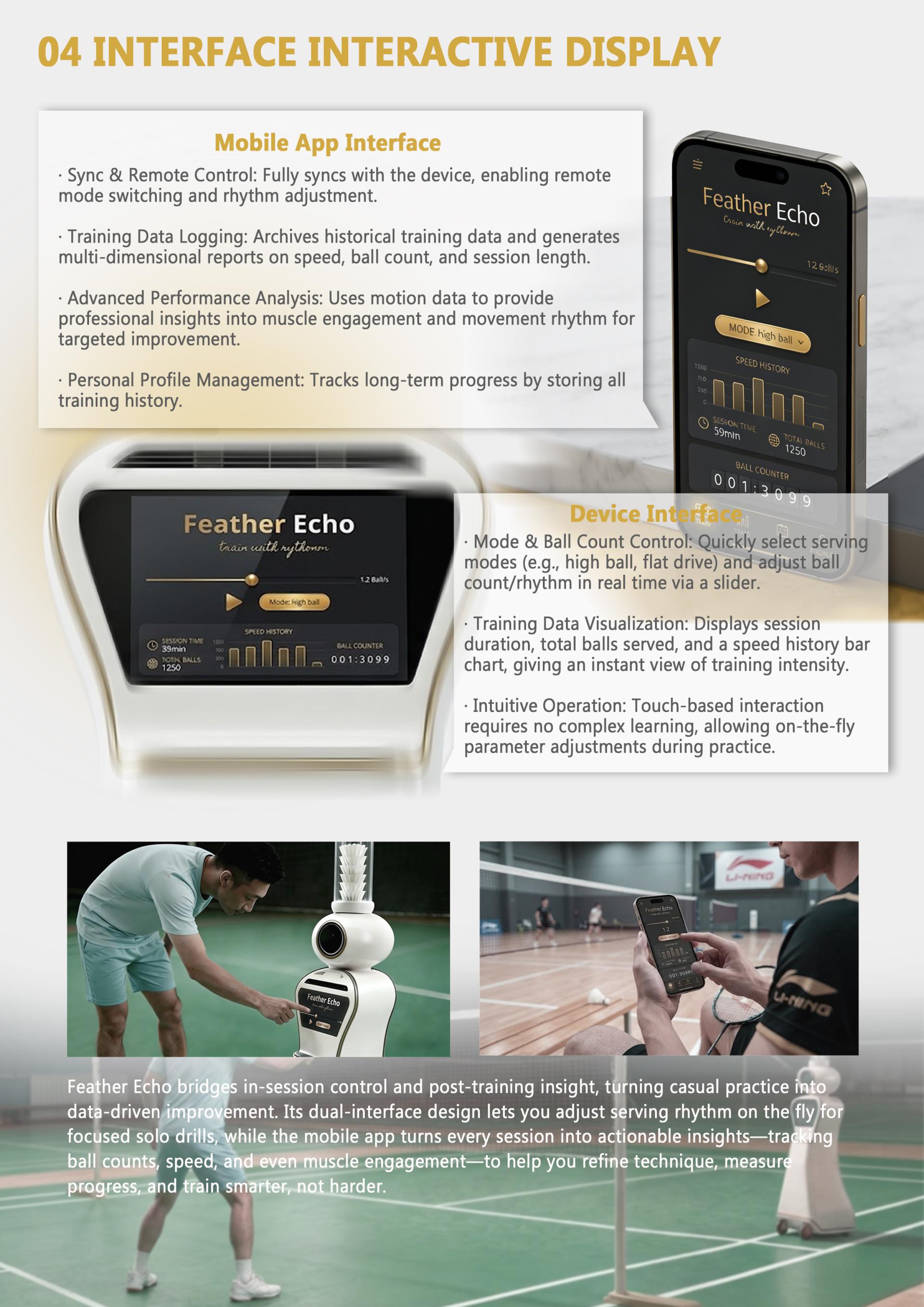 London Design Awards Winner - Feather Echo