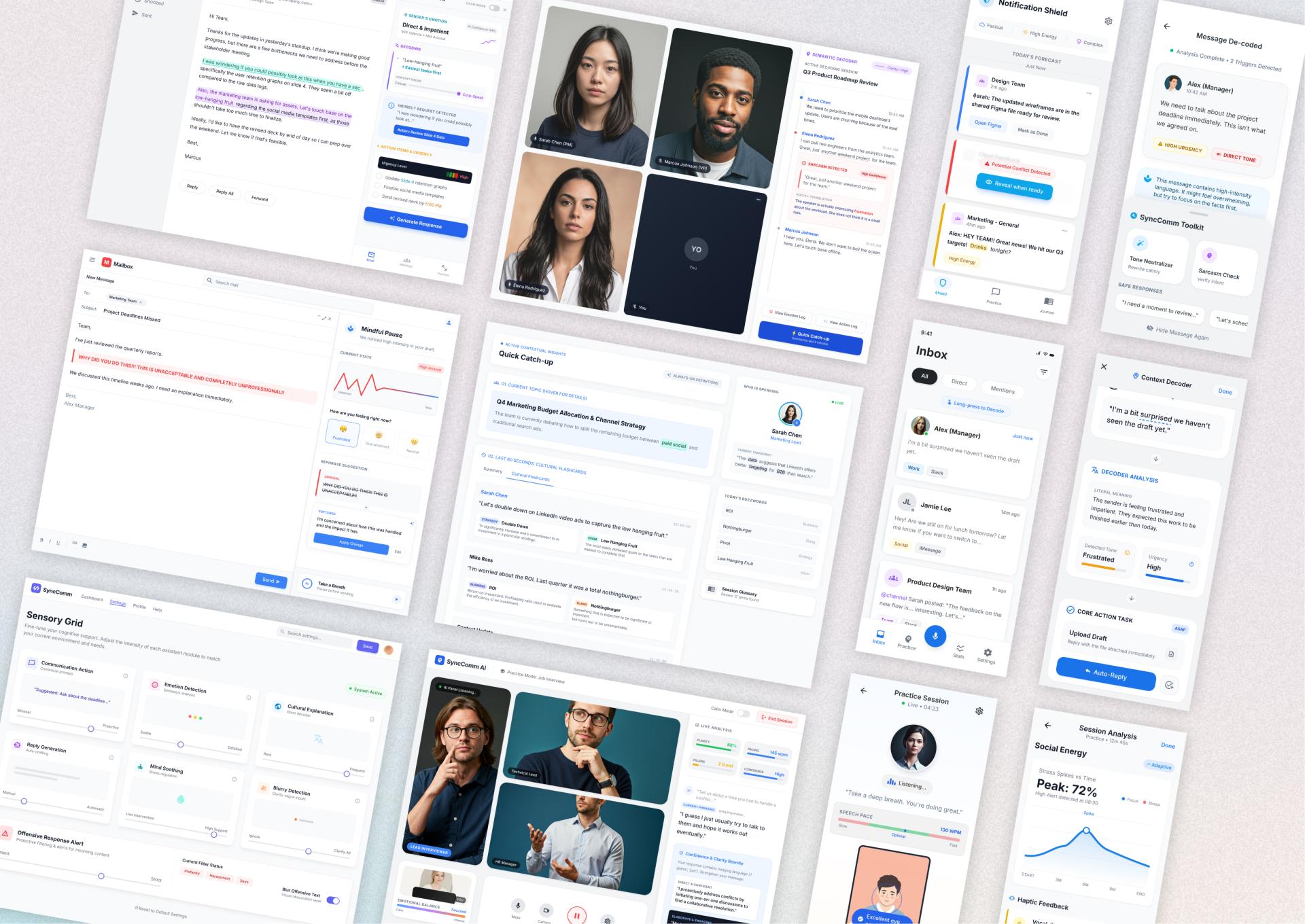 London Design Awards Winner - Synccomm AI