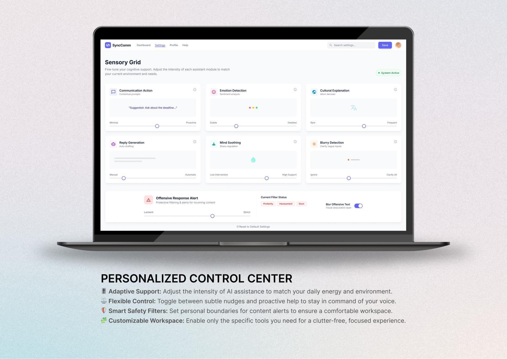 London Design Awards Winner - Synccomm AI