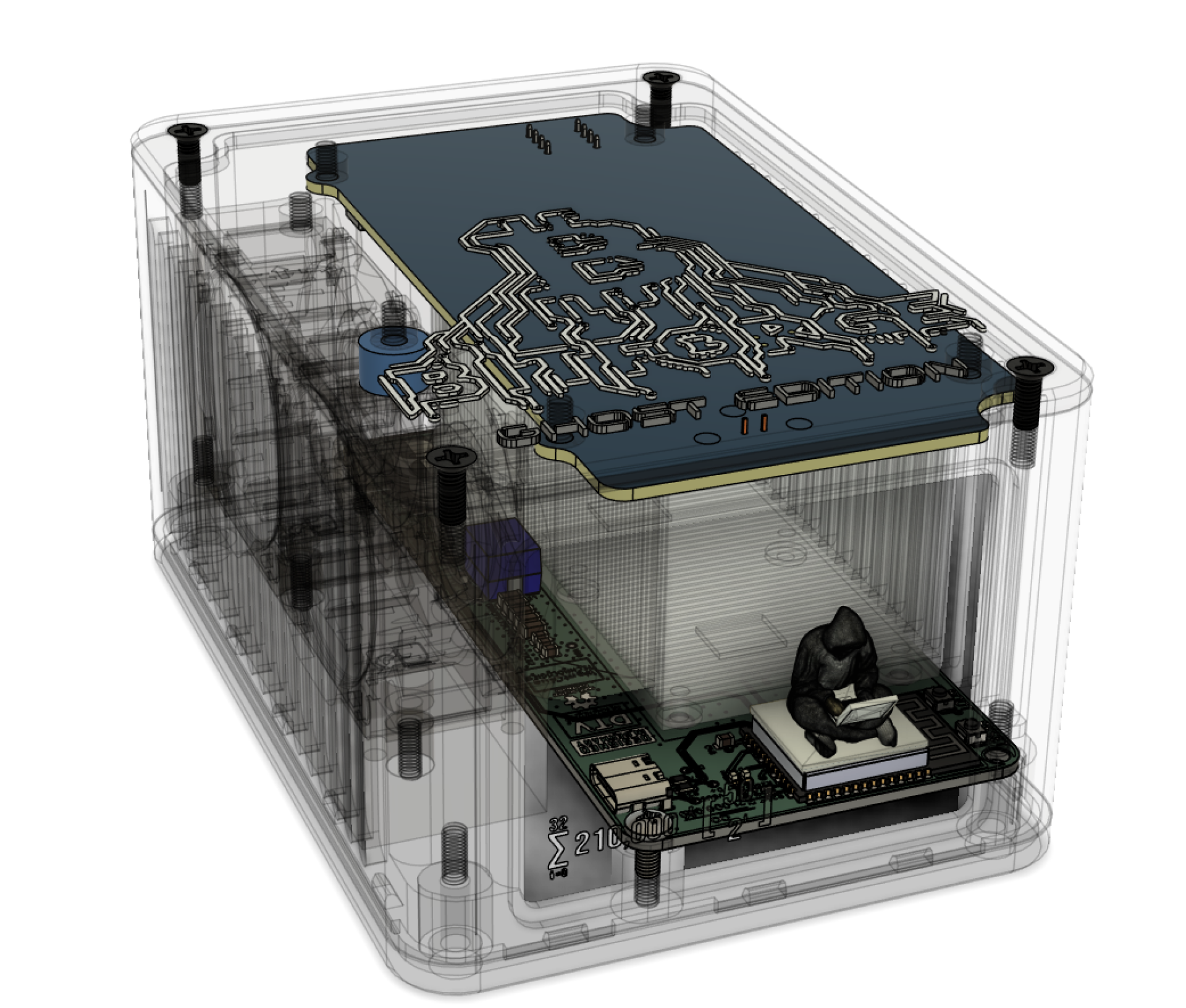 London Design Awards Winner - BitForge Nano Ghost Edition — A Home-Worthy Bitcoin Miner