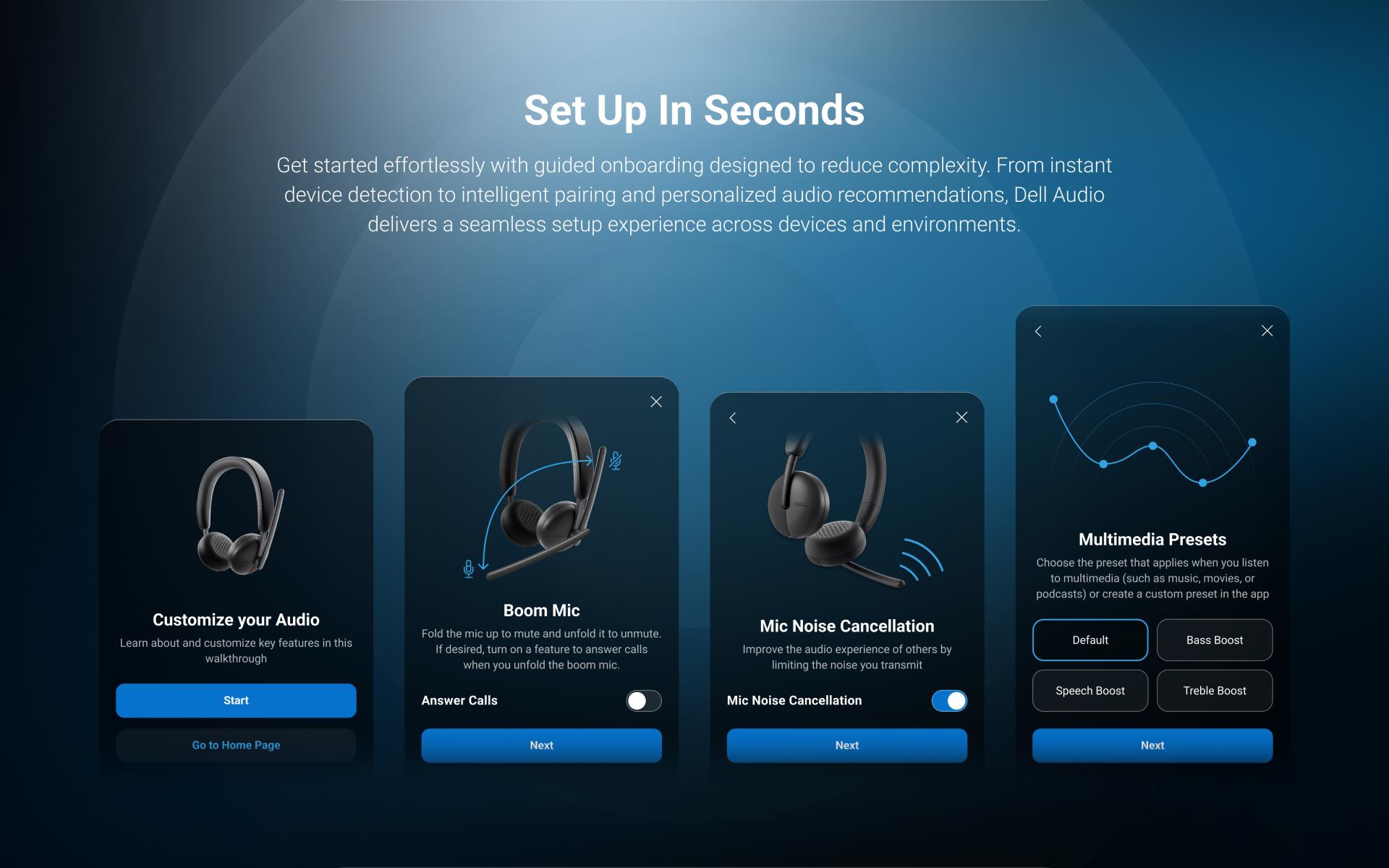 London Design Awards Winner - Dell Audio Mobile App