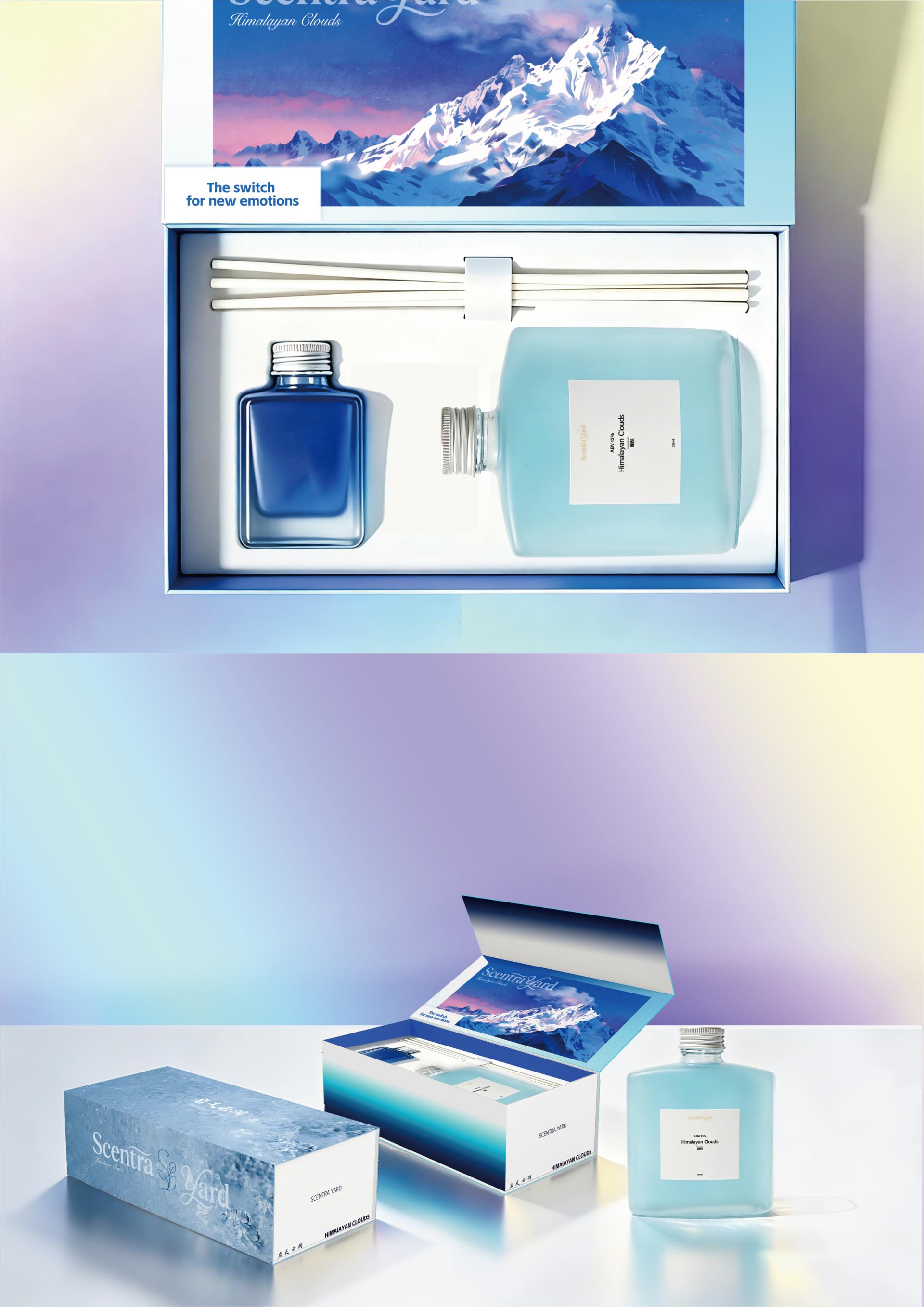 London Design Awards Winner - Scentra Yard Dual-Purpose Cocktail Packaging Series