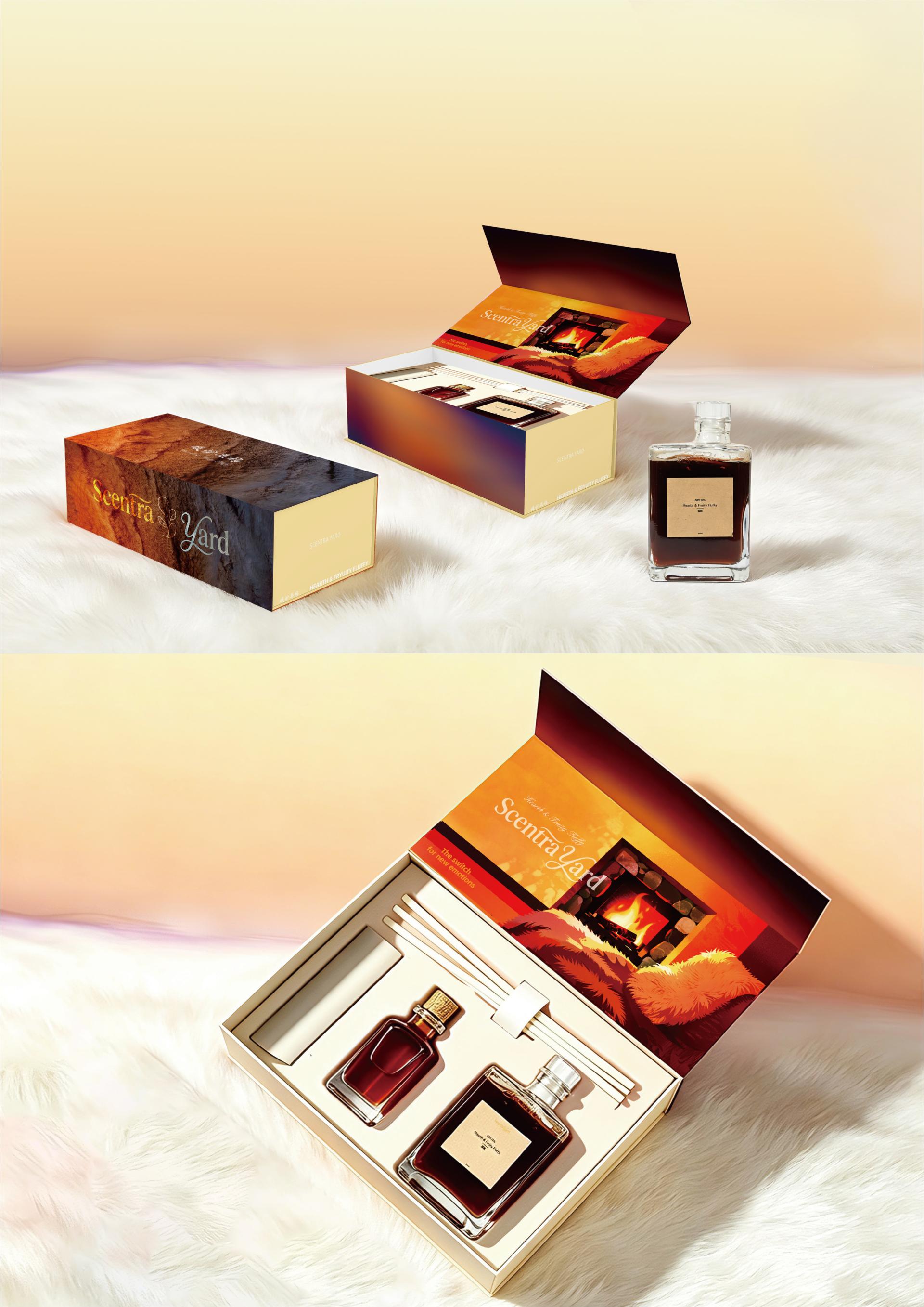 London Design Awards Winner - Scentra Yard Dual-Purpose Cocktail Packaging Series