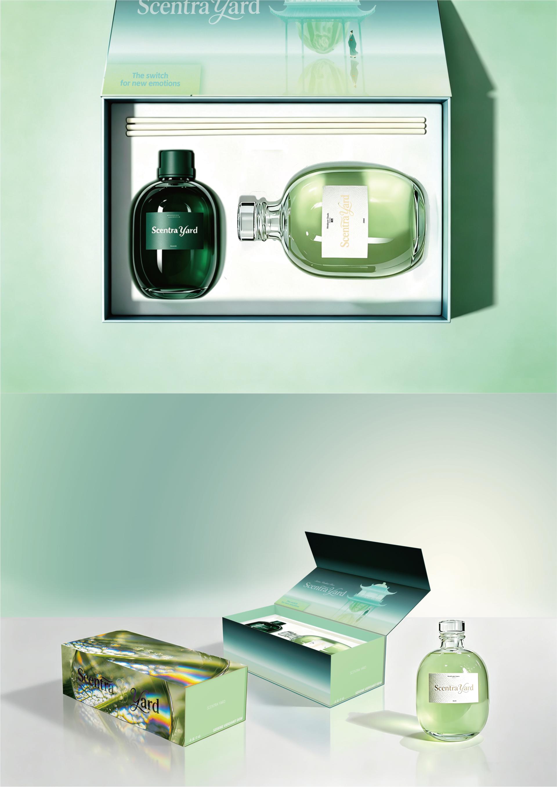 London Design Awards Winner - Scentra Yard Dual-Purpose Cocktail Packaging Series