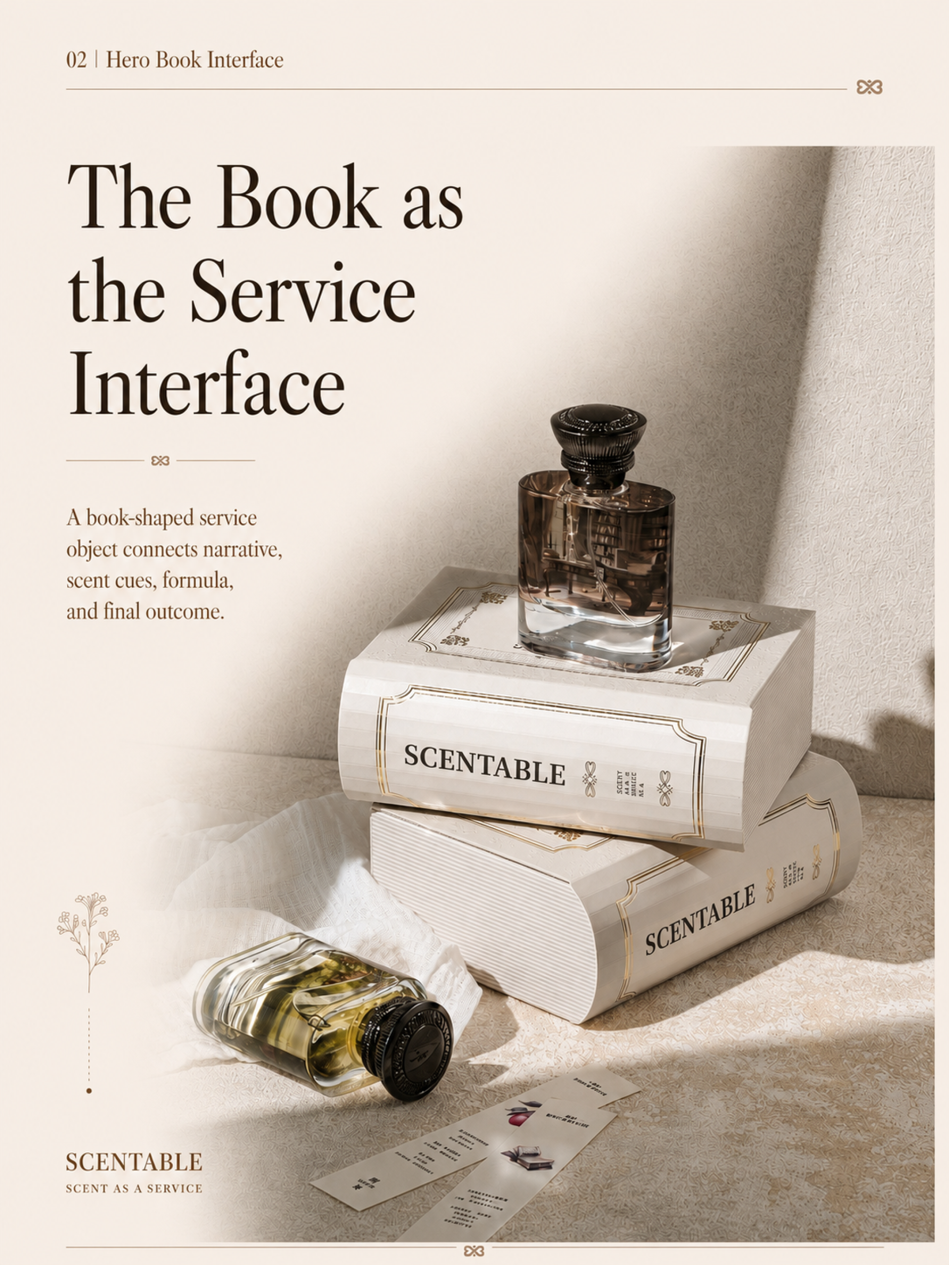 London Design Awards Winner - Scentable — An Olfactory Reading Service System