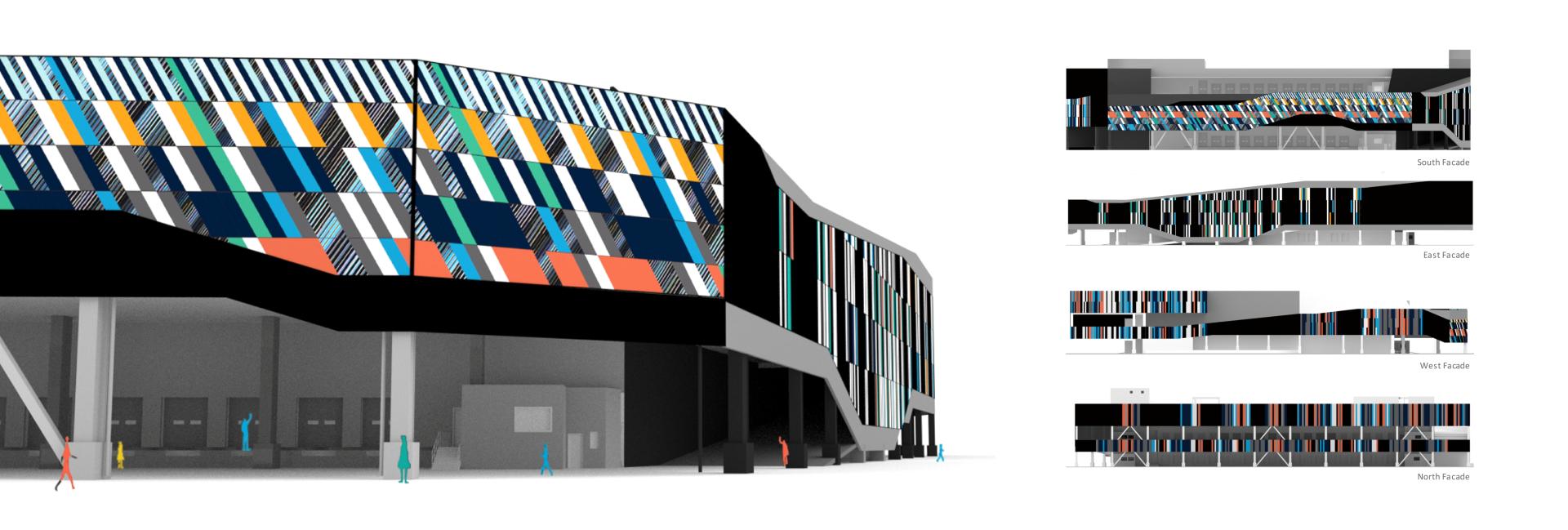 London Design Awards Winner - A-Surge: Digital Art Facade