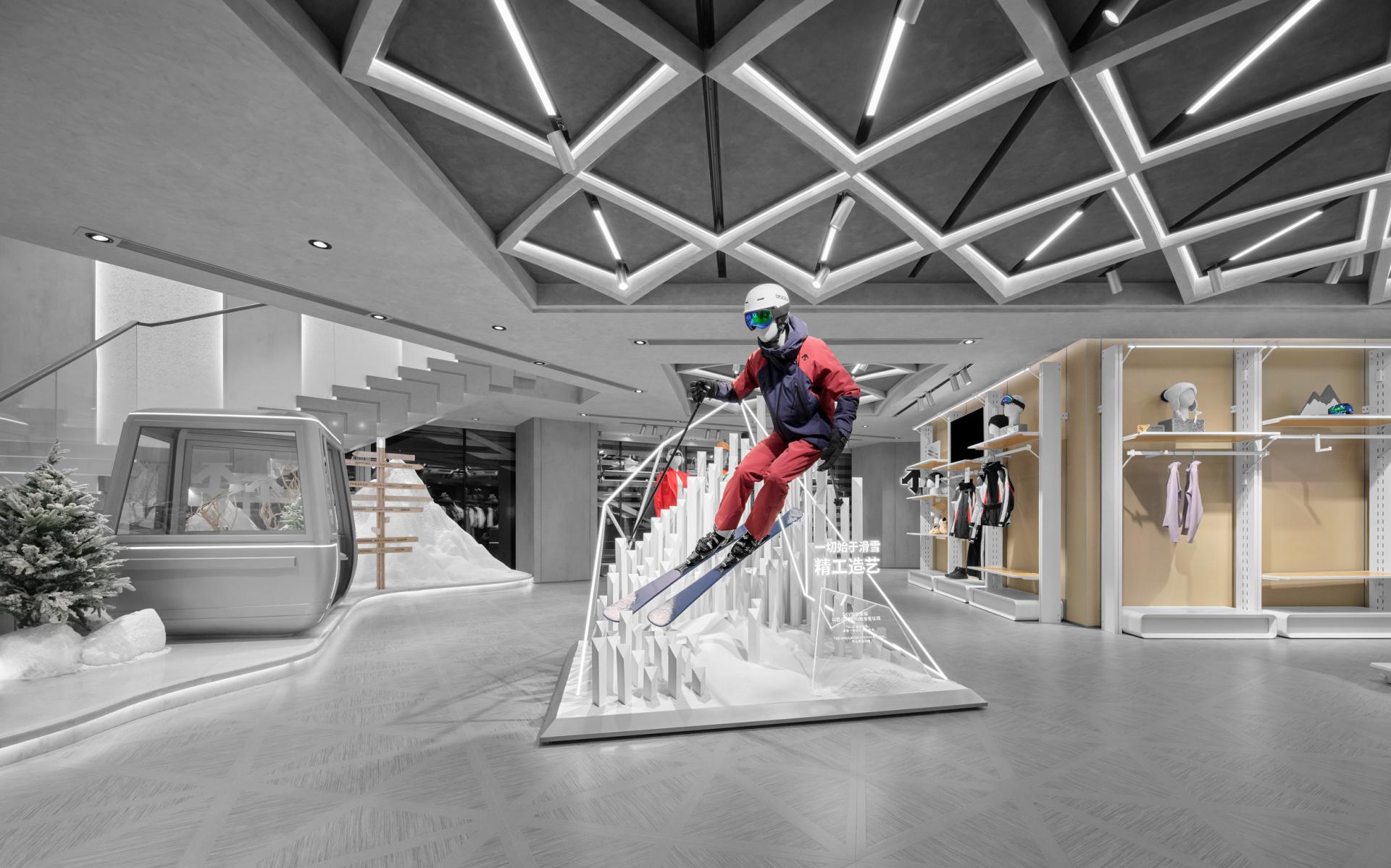 London Design Awards Winner - Descente Global Flagship Store (Beijing China Central Place)