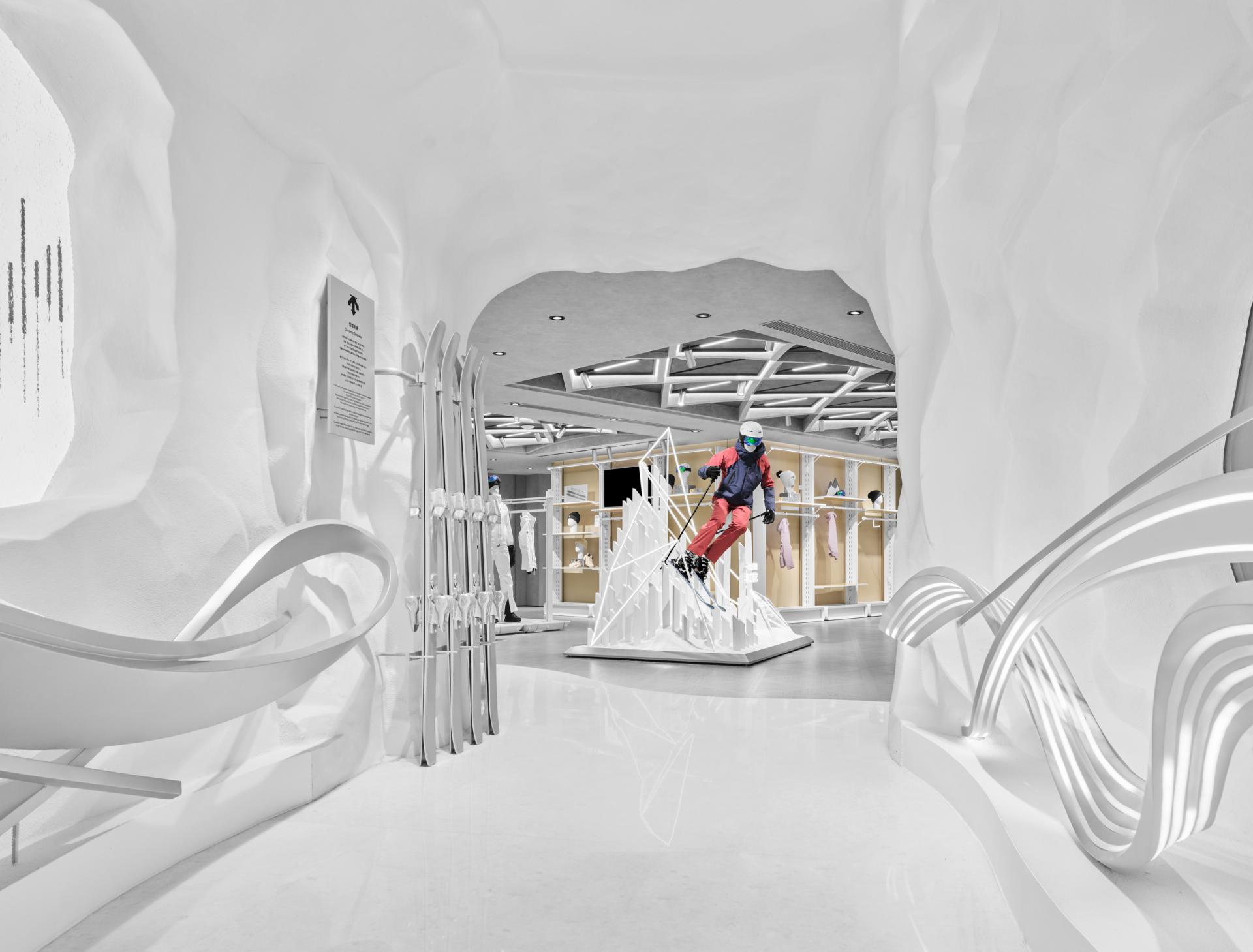 London Design Awards Winner - Descente Global Flagship Store (Beijing China Central Place)