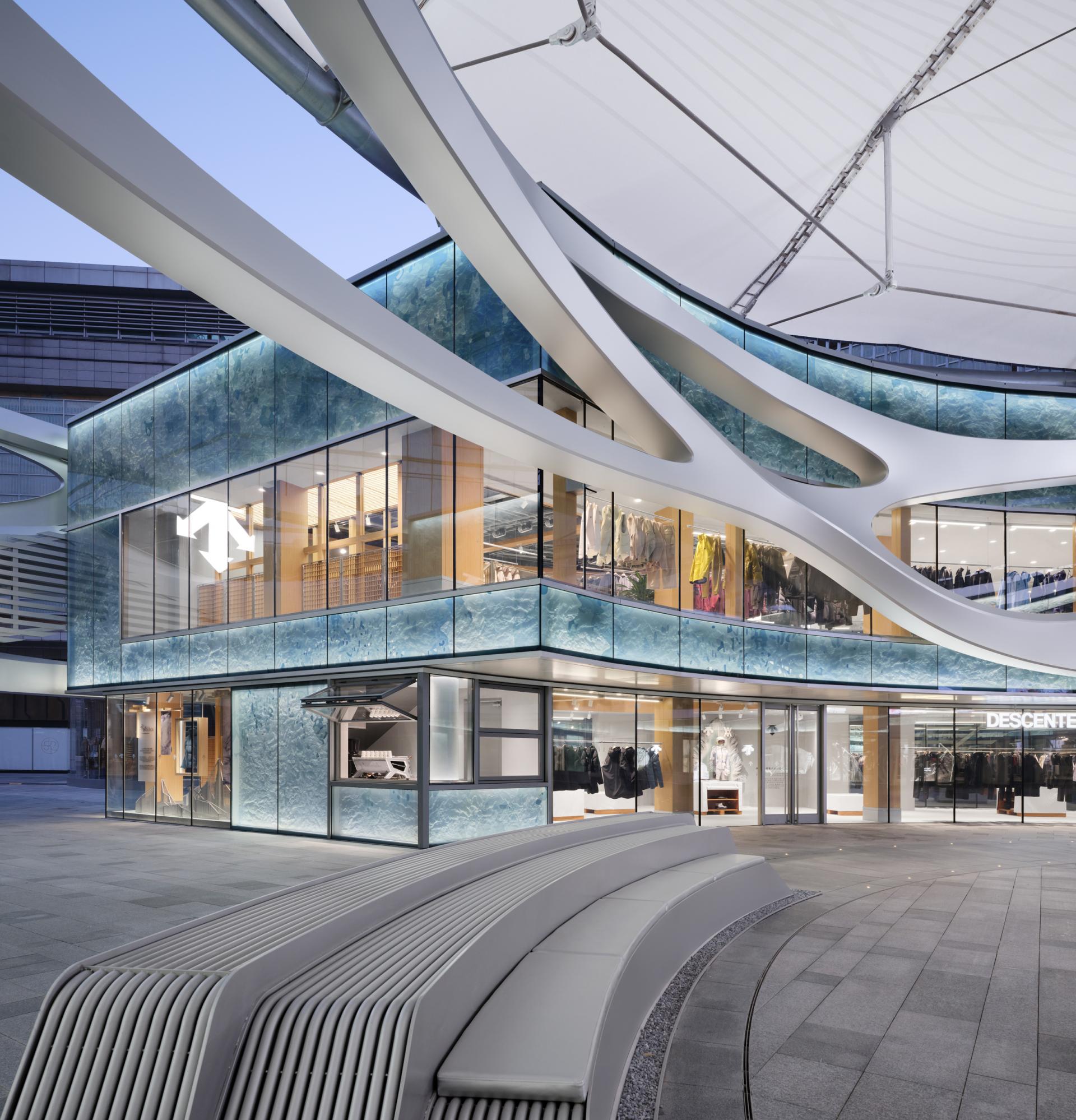 London Design Awards Winner - Descente Global Flagship Store (Beijing China Central Place)