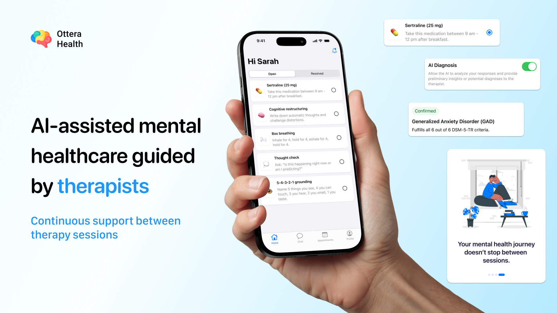 London Design Awards Winner - Ottera Health: Human-Centered AI for Mental Healthcare
