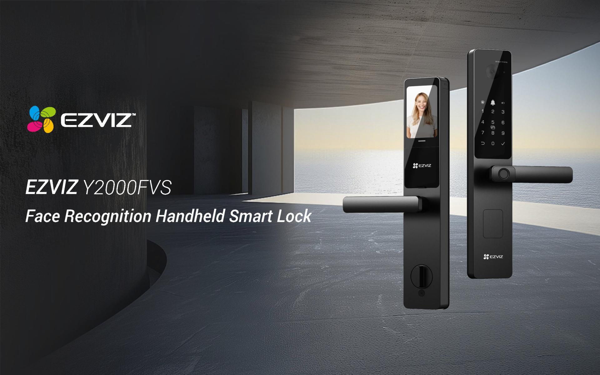 London Design Awards Winner - EZVIZ Y2000FVS Face Recognition Handheld Smart Lock