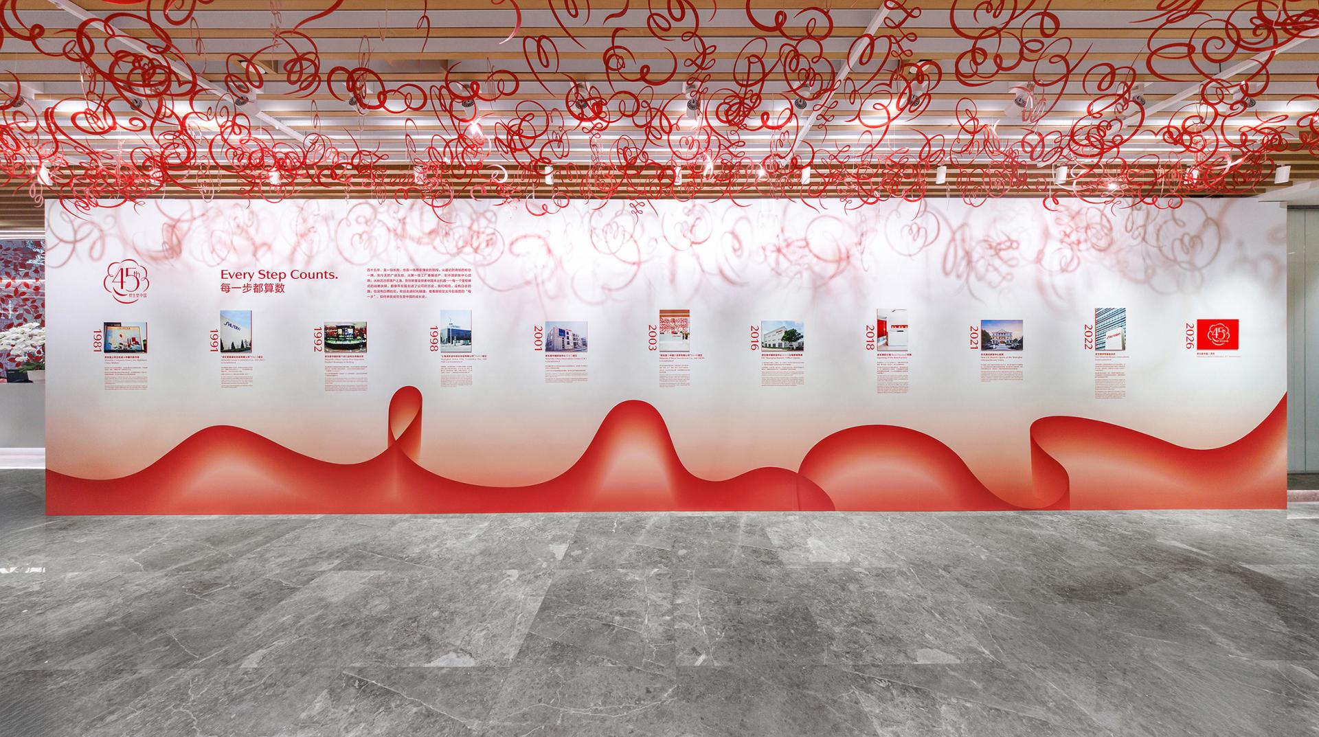 London Design Awards Winner - Shiseido China Museum: 45 Years of Shiseido China