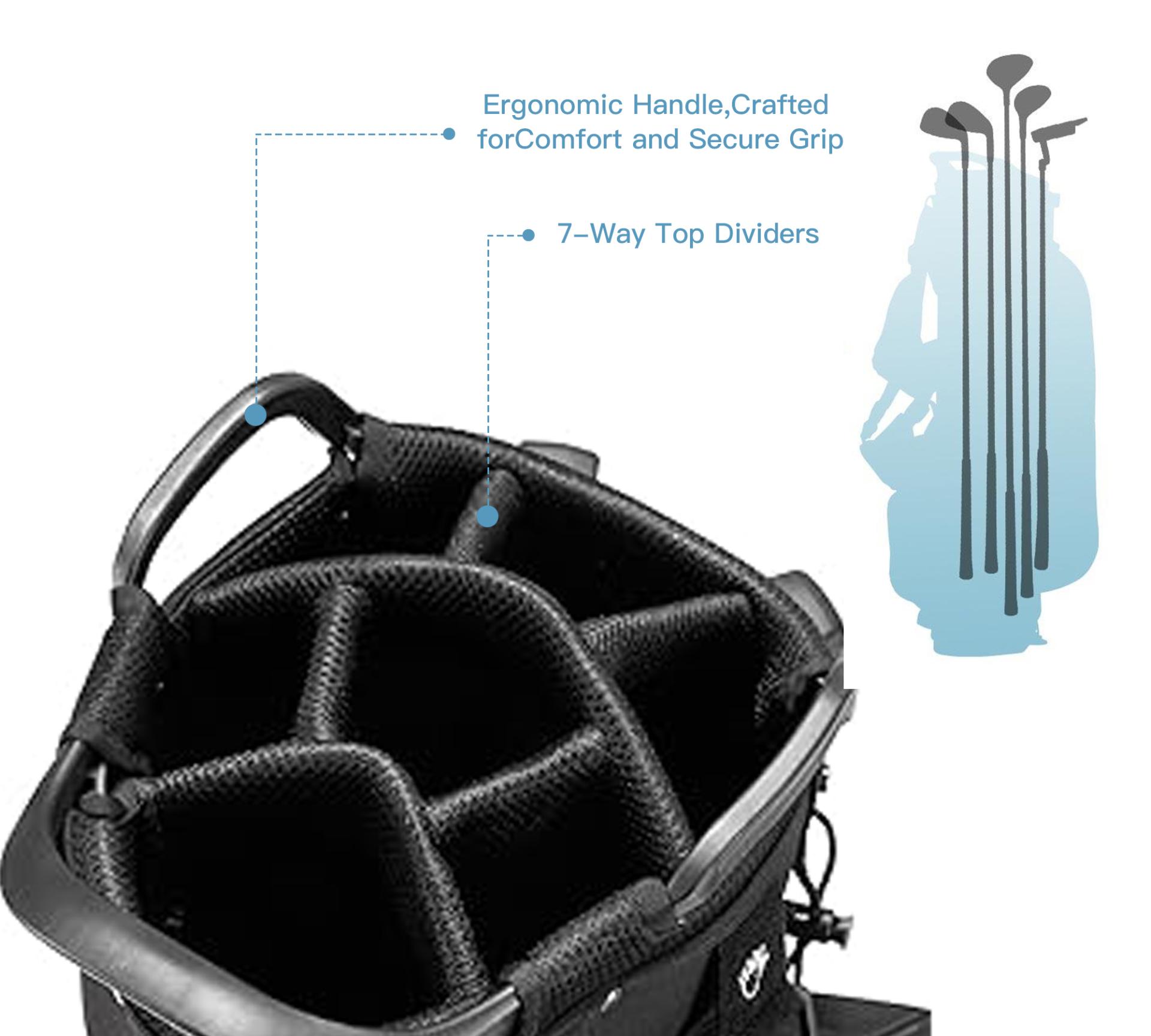 London Design Awards Winner - KVV Lightweight Golf Stand Bag
