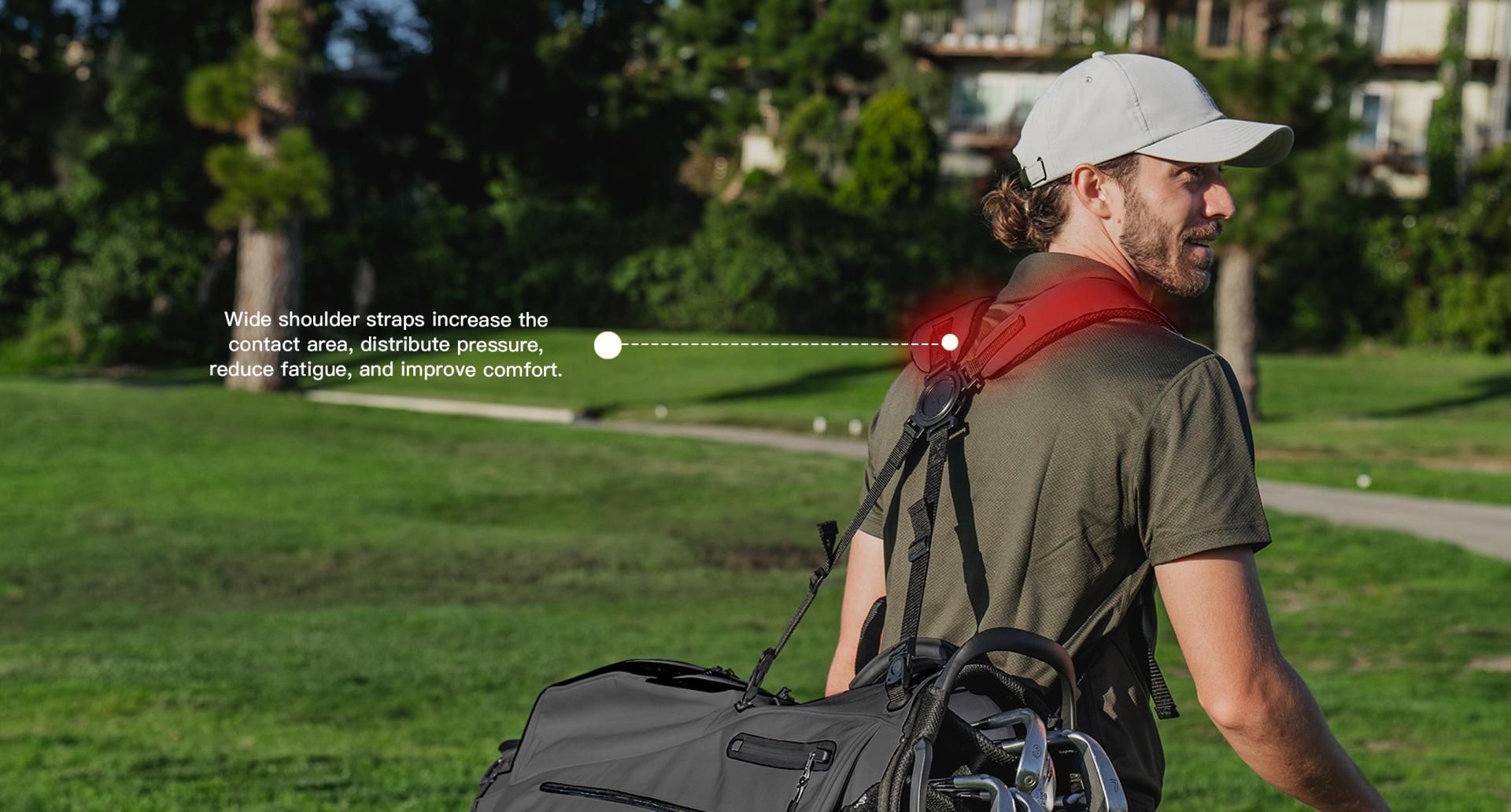 London Design Awards Winner - KVV Lightweight Golf Stand Bag