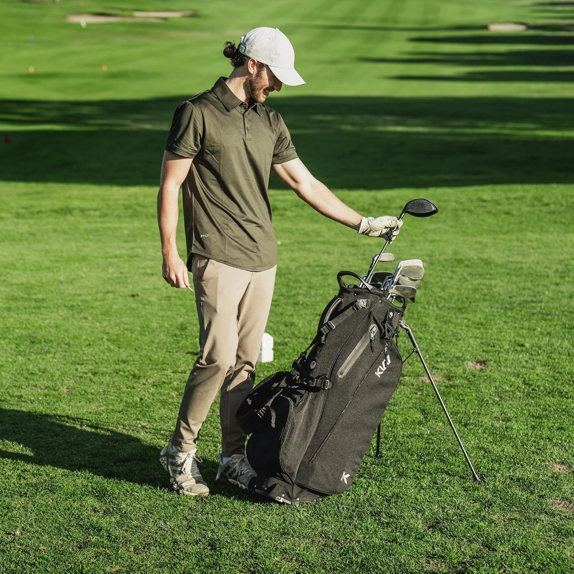 London Design Awards Winner - KVV Lightweight Golf Stand Bag