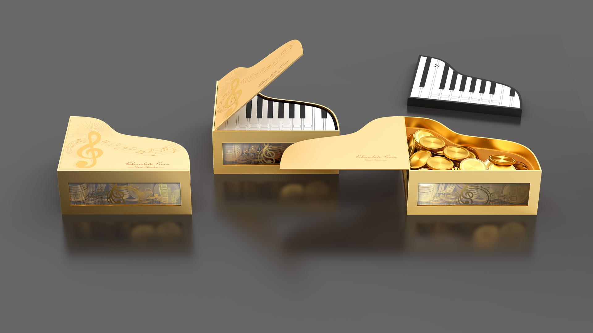 London Design Awards Winner - Chocolate Coin Dark Chocolate
