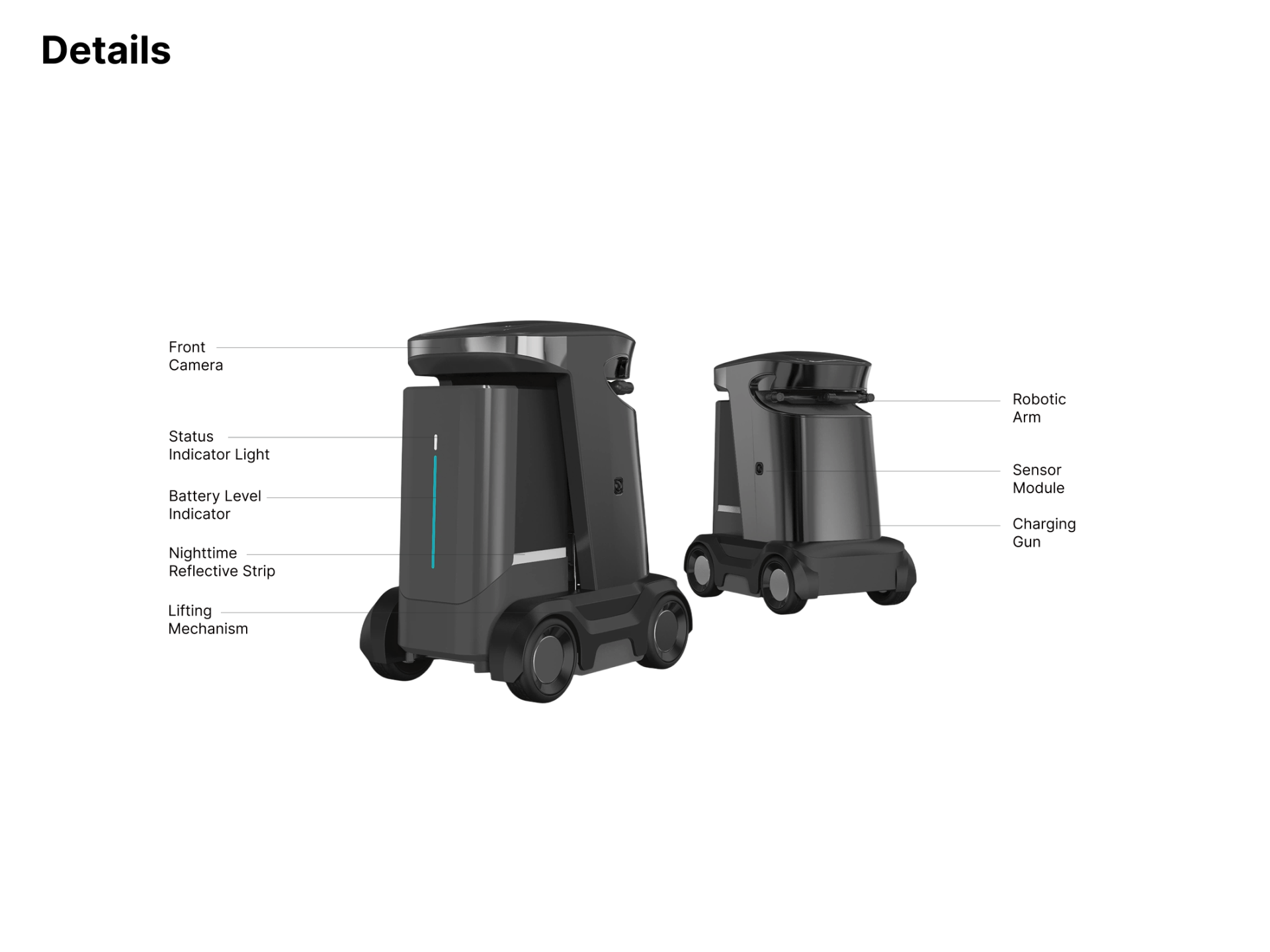 London Design Awards Winner - Nexus—Intelligent Mobile Charging Robot System Design for Ag
