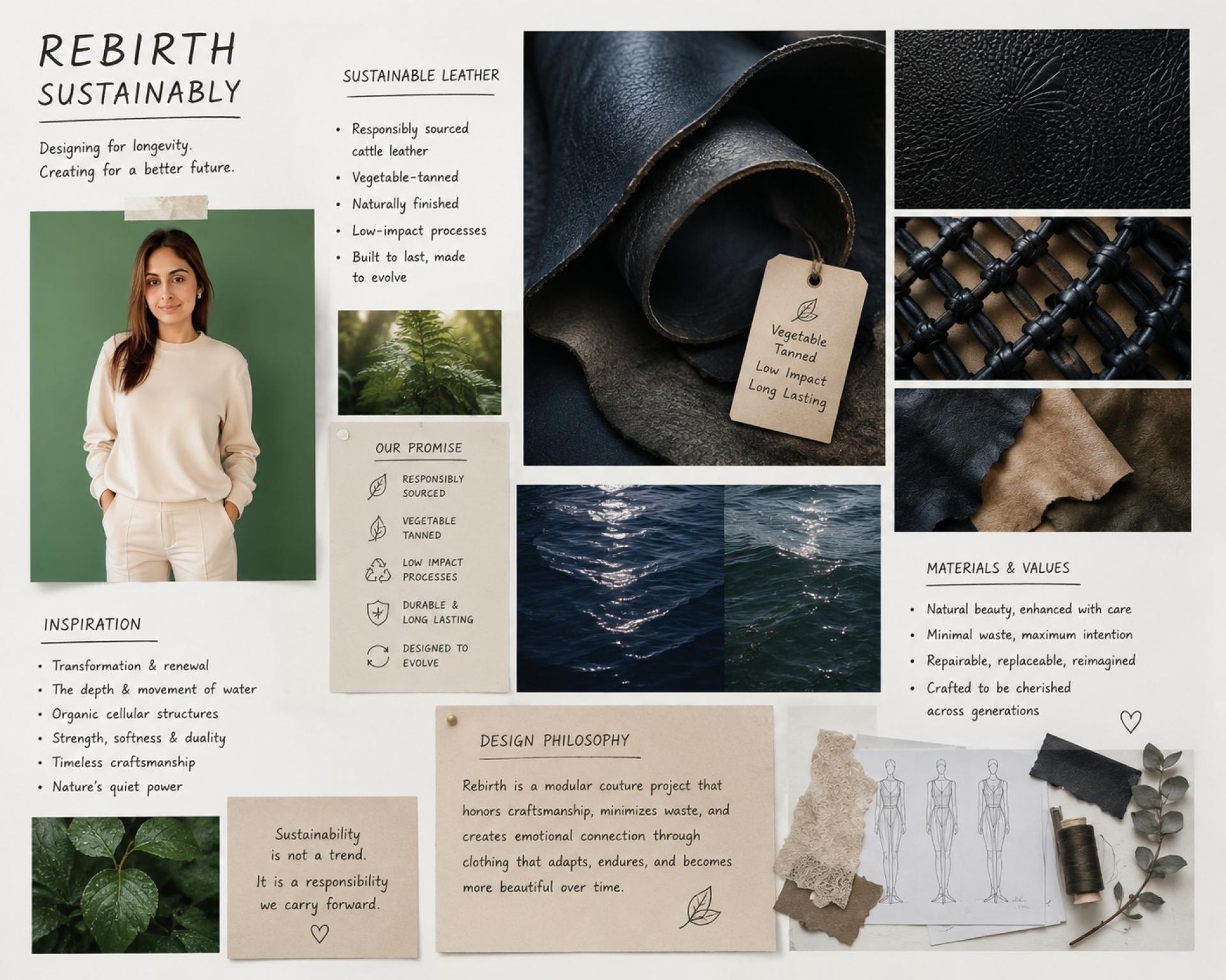London Design Awards Winner - REBIRTH – The Living Leather Jacket