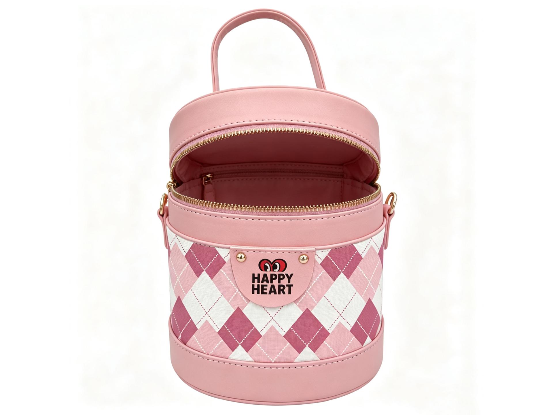 London Design Awards Winner - Kotex × Charles Heart Limited Edition Cylindrical Bucket Bag