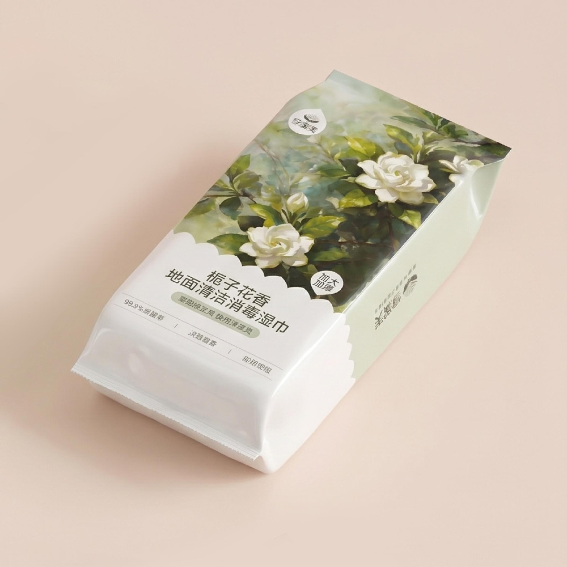 London Design Awards Winner - Gardenia-Scented Floor Cleaning & Disinfecting Wipes
