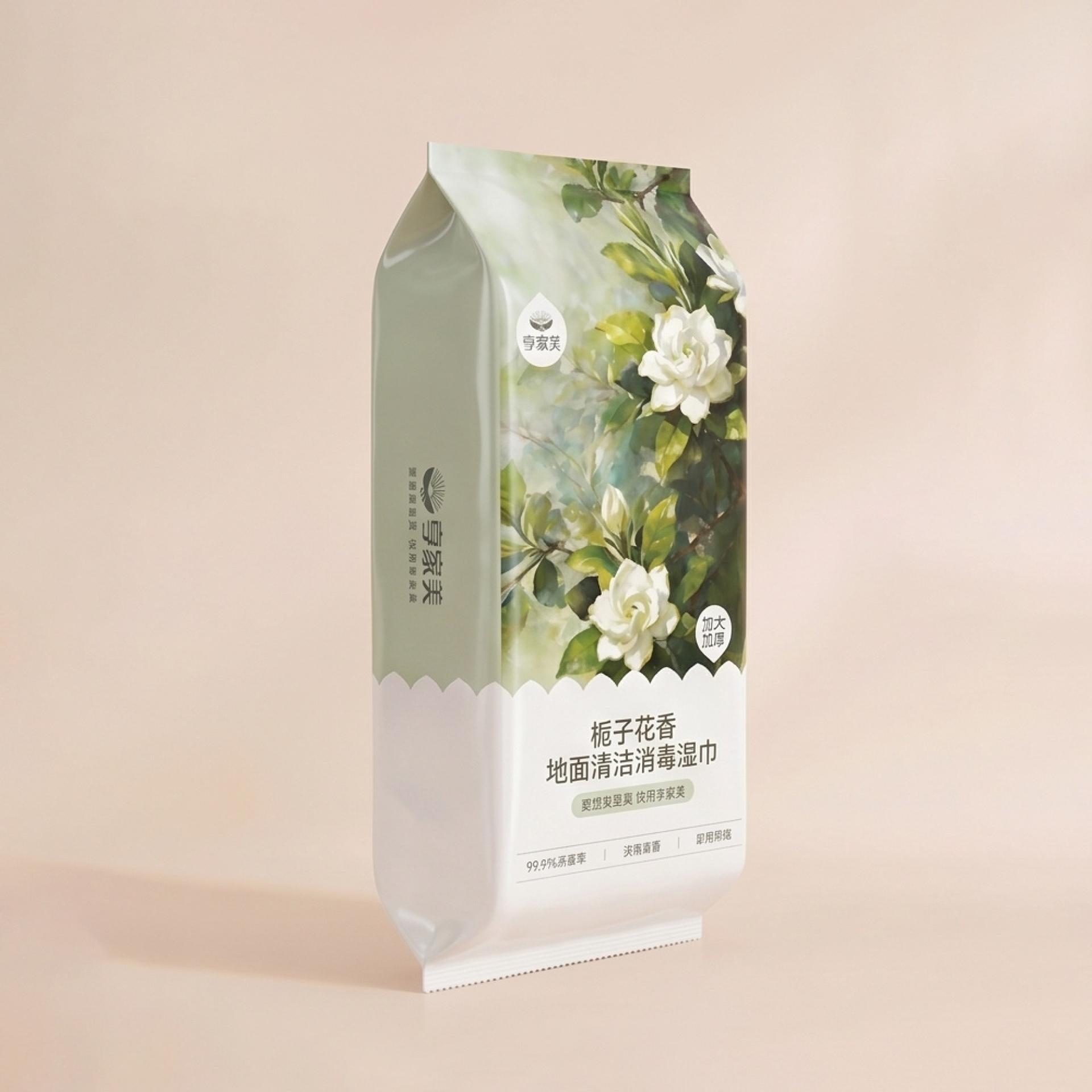 London Design Awards Winner - Gardenia-Scented Floor Cleaning & Disinfecting Wipes