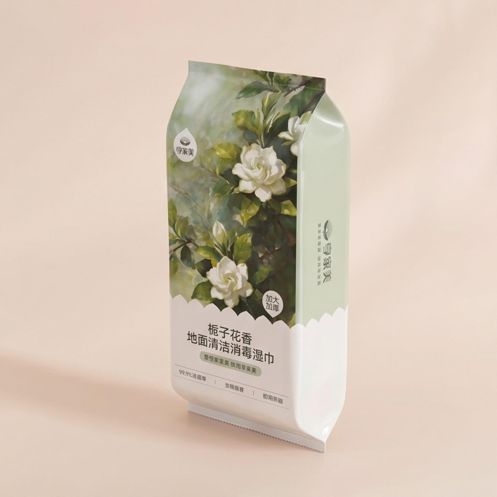 London Design Awards Winner - Gardenia-Scented Floor Cleaning & Disinfecting Wipes