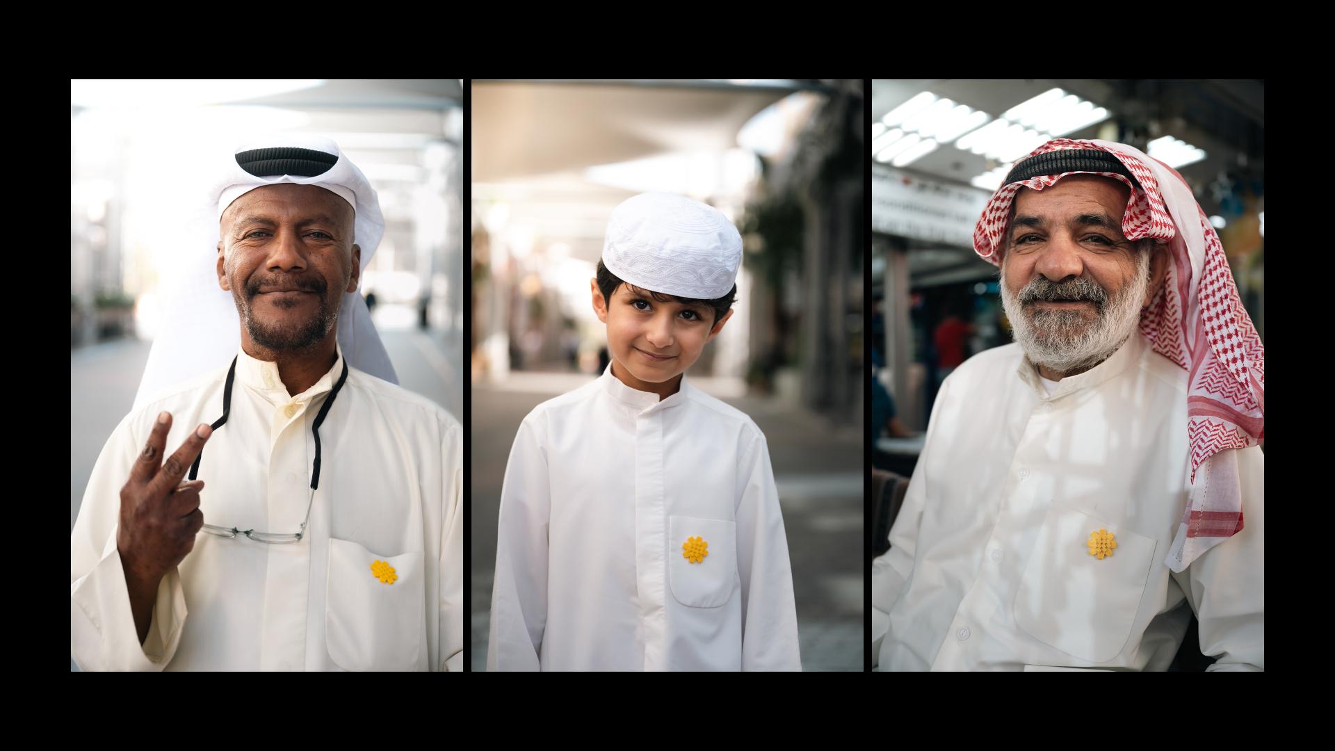 London Design Awards Winner - Al-Arfaj Flower Badge Campaign