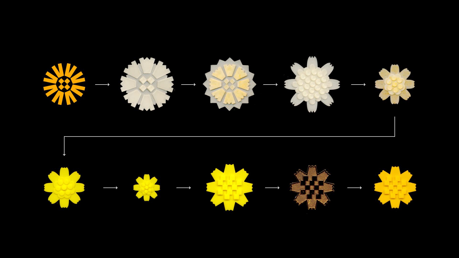 London Design Awards Winner - Al-Arfaj Flower Badge Campaign