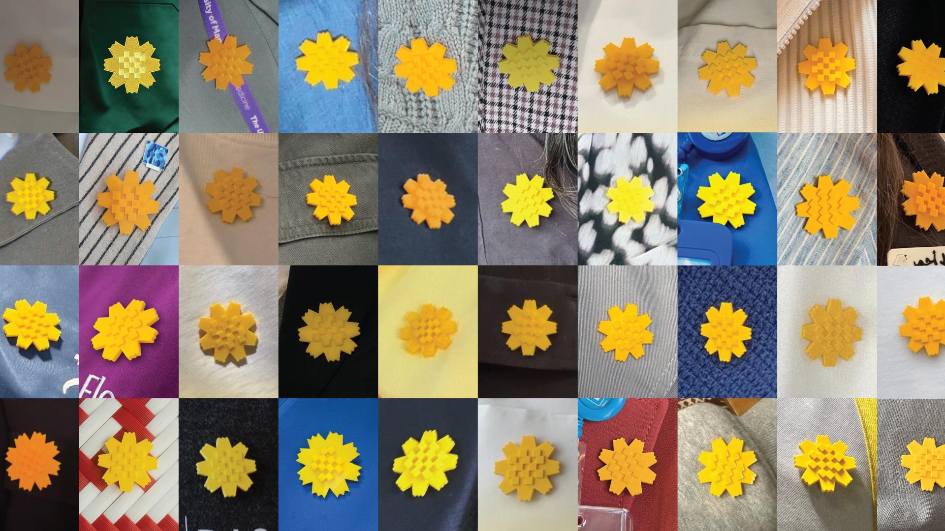 London Design Awards Winner - Al-Arfaj Flower Badge Campaign