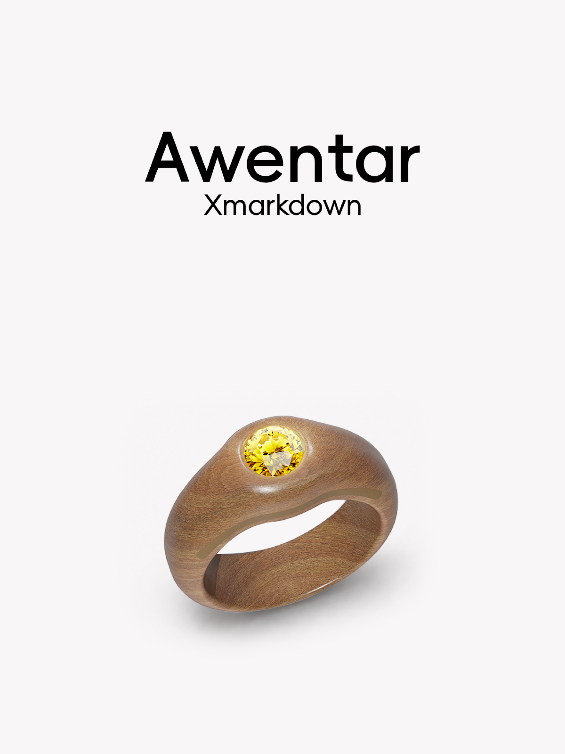 London Design Awards Winner - Awentar Ring