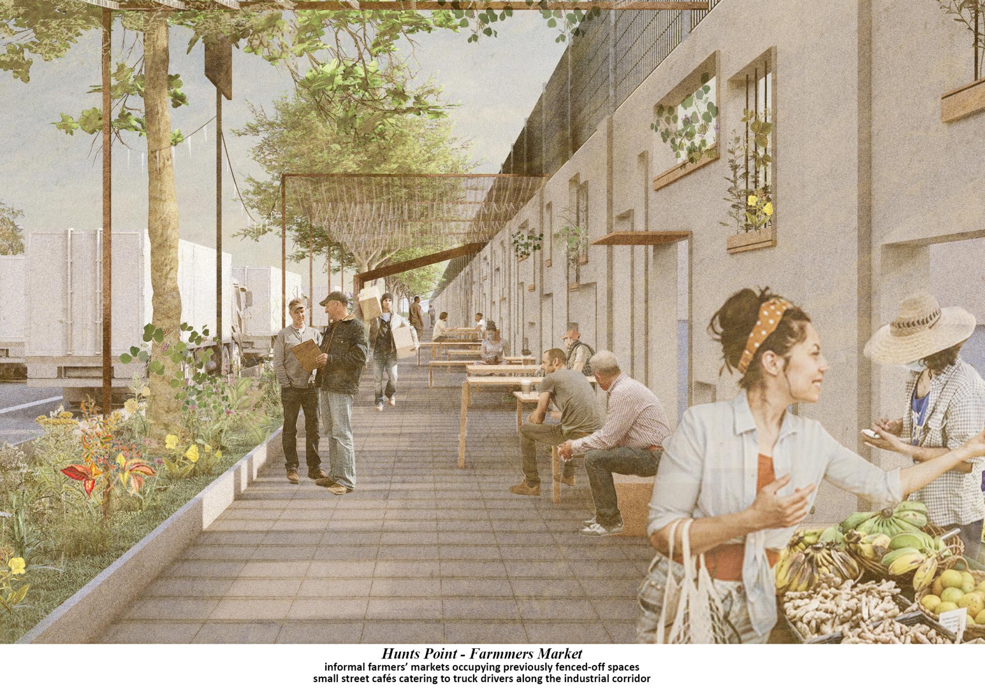 London Design Awards Winner - Reimagining South Bronx through Urban Entropy Rewilding