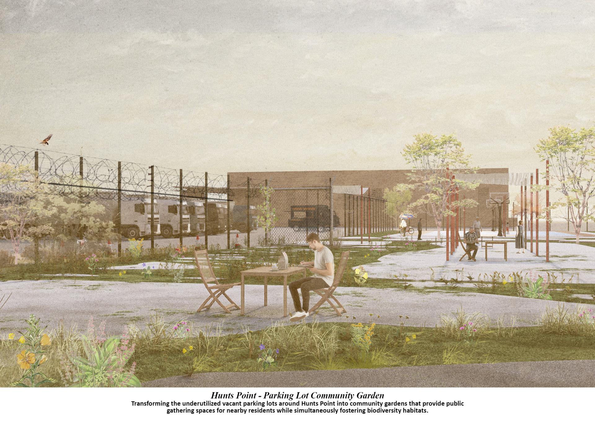 London Design Awards Winner - Reimagining South Bronx through Urban Entropy Rewilding