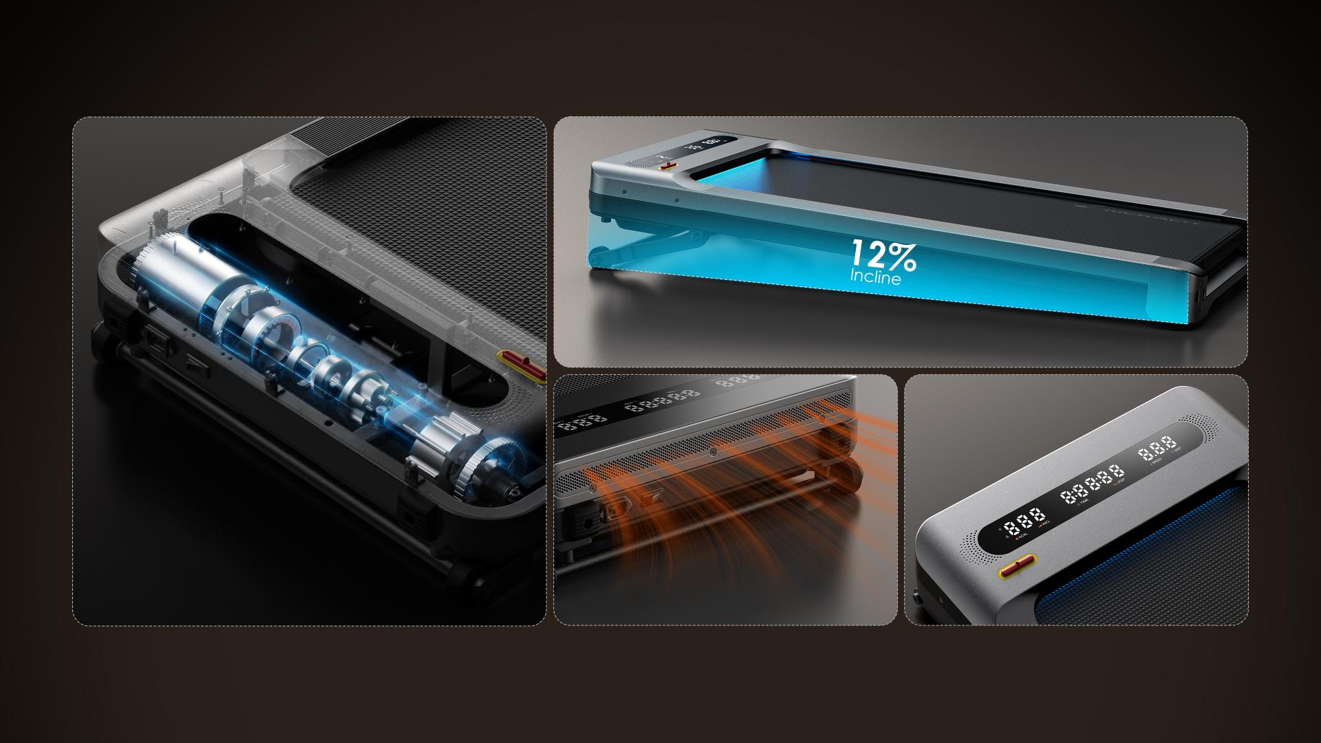 London Design Awards Winner - Merach UltraWalk W60 Plus Walkingpad